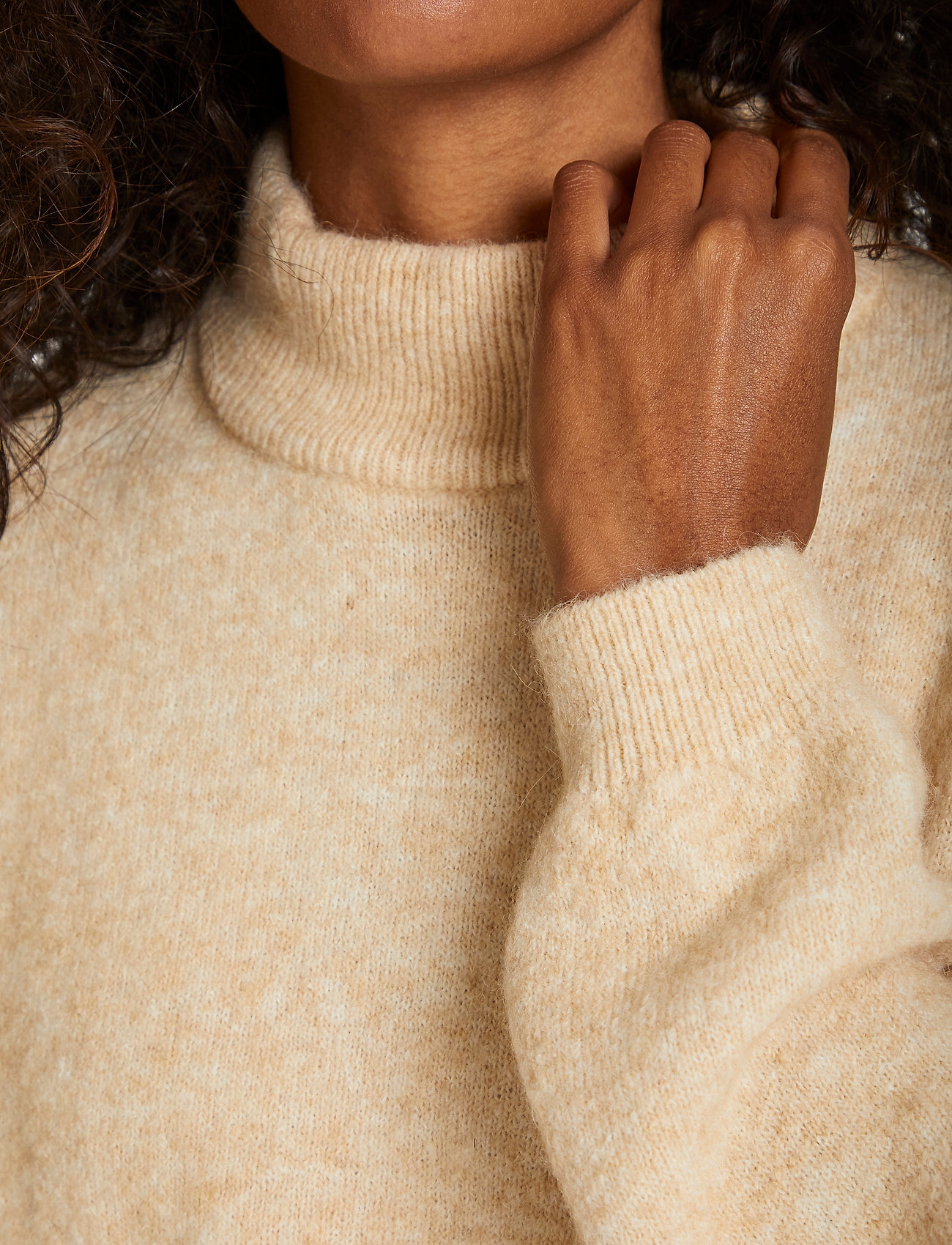 Karen By Simonsen - NoraKB Turtleneck - frappé melange - 5