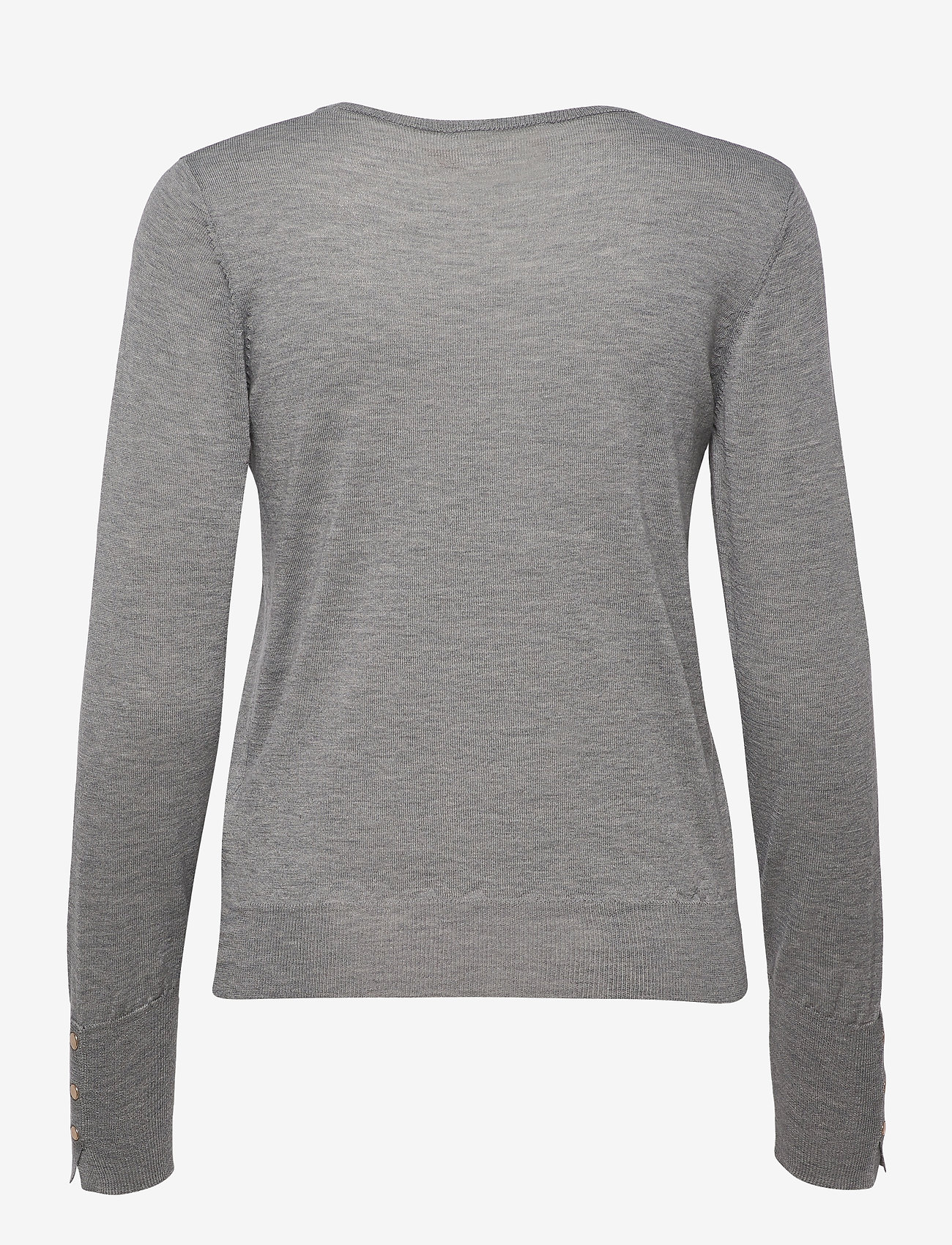 Karen By Simonsen - NalaKB Pullover - frost gray melange - 2