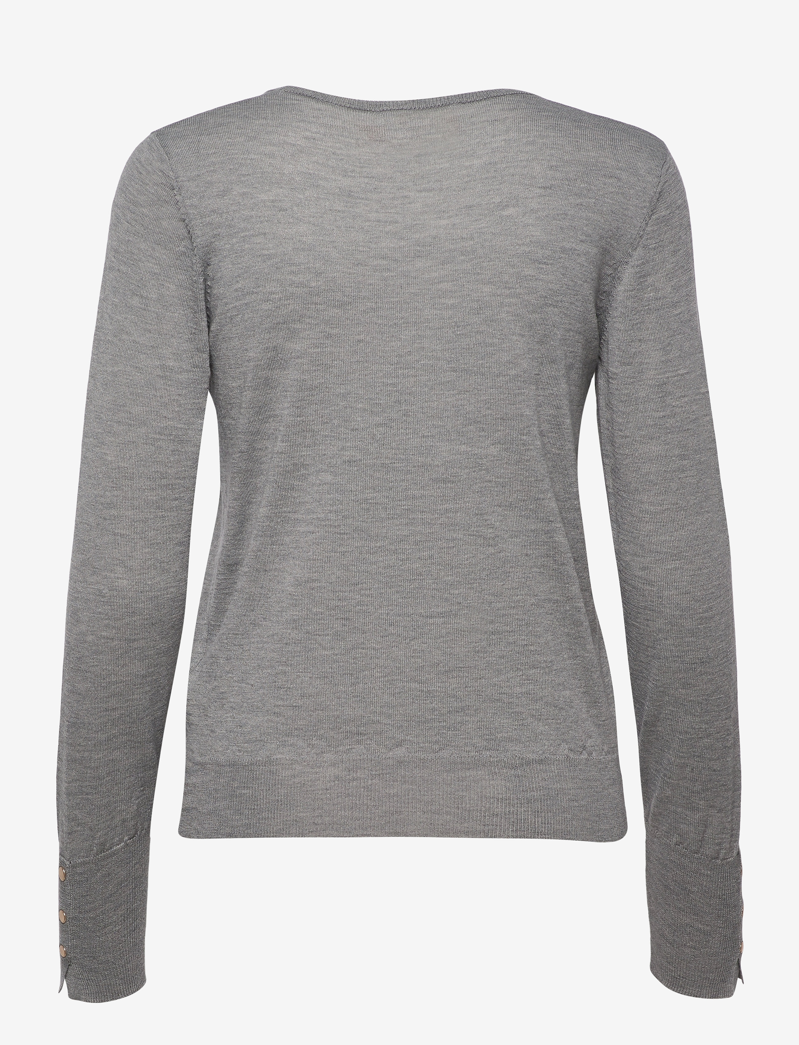 Karen By Simonsen - NalaKB Pullover - frost gray melange - 2