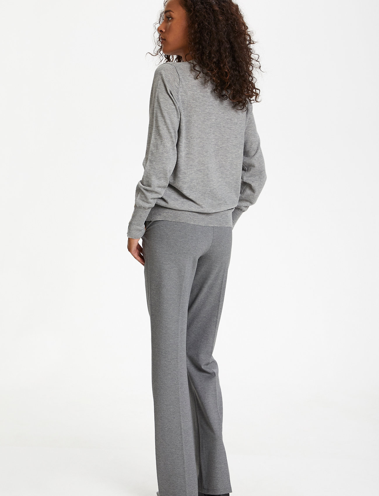 Karen By Simonsen - NalaKB Pullover - frost gray melange - 4