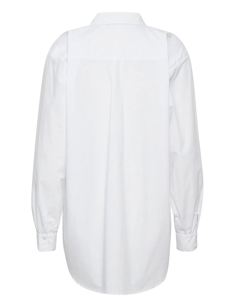 Karen By Simonsen - NinjaKB Shirt - pikkade varrukatega särgid - bright white - 2