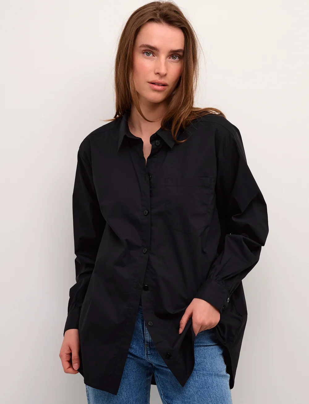 Karen By Simonsen - NinjaKB Shirt - long-sleeved shirts - meteorite - 0