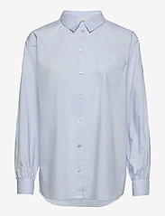 Karen By Simonsen - NinjaKB Shirt - langærmede skjorter - xenon blue - 0
