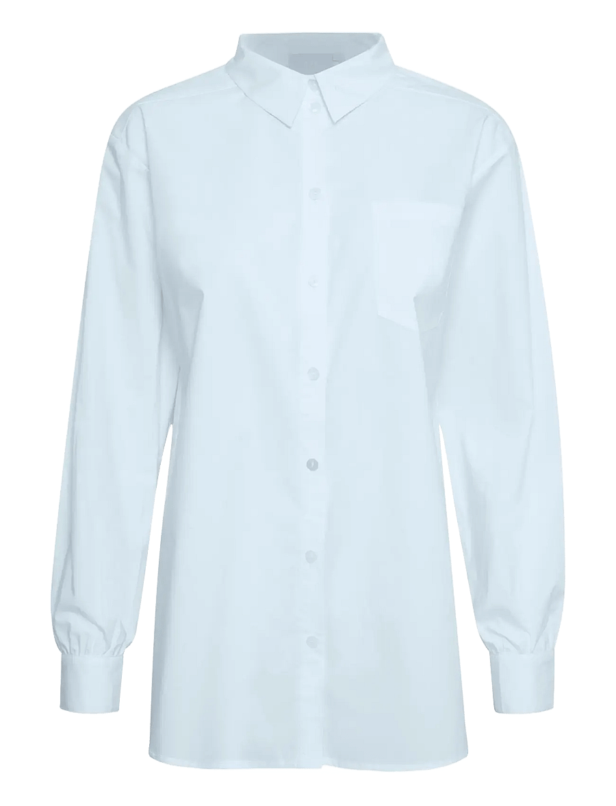 Karen By Simonsen - NinjaKB Shirt - langærmede skjorter - xenon blue - 1