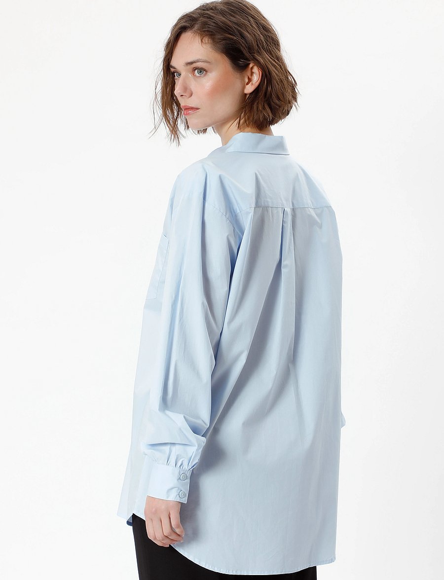 Karen By Simonsen - NinjaKB Shirt - langærmede skjorter - xenon blue - 5