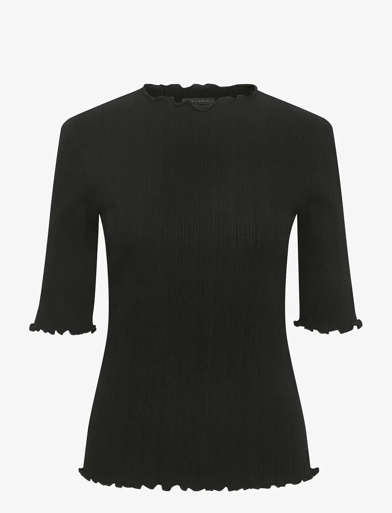 Karen By Simonsen - CandaceKB SS Tee - autumn clothing - meteorite - 0