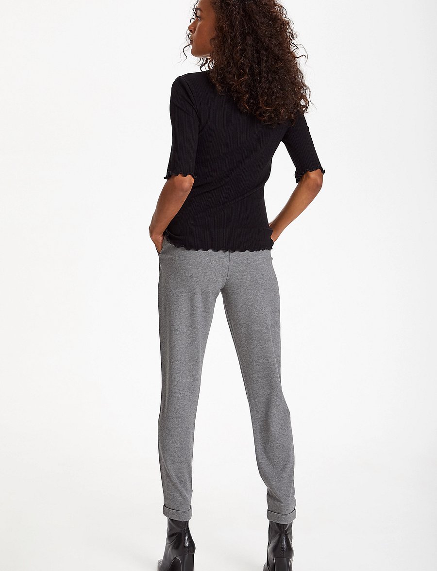 Karen By Simonsen - CandaceKB SS Tee - laveste priser - meteorite - 4