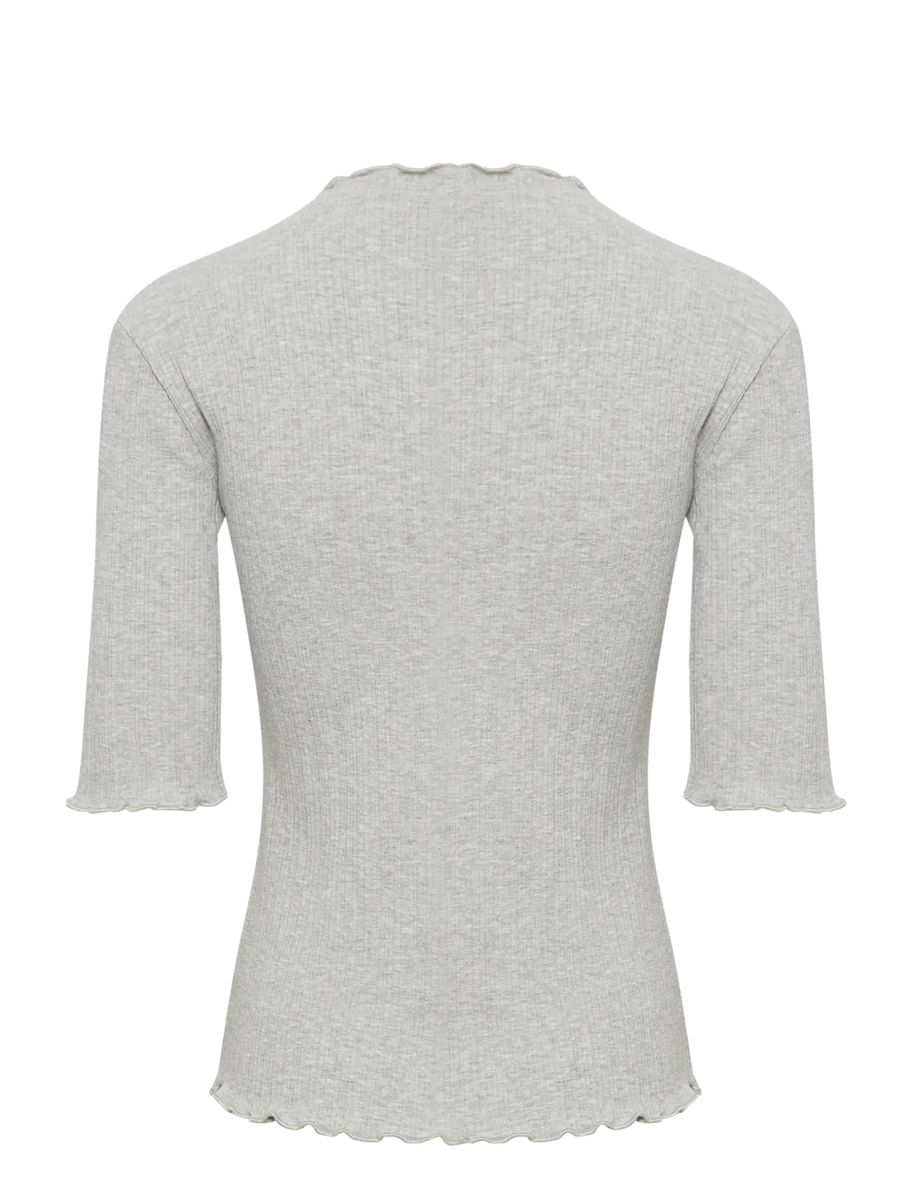 Karen By Simonsen - CandaceKB SS Tee - t-shirts - opal gray melange - 2