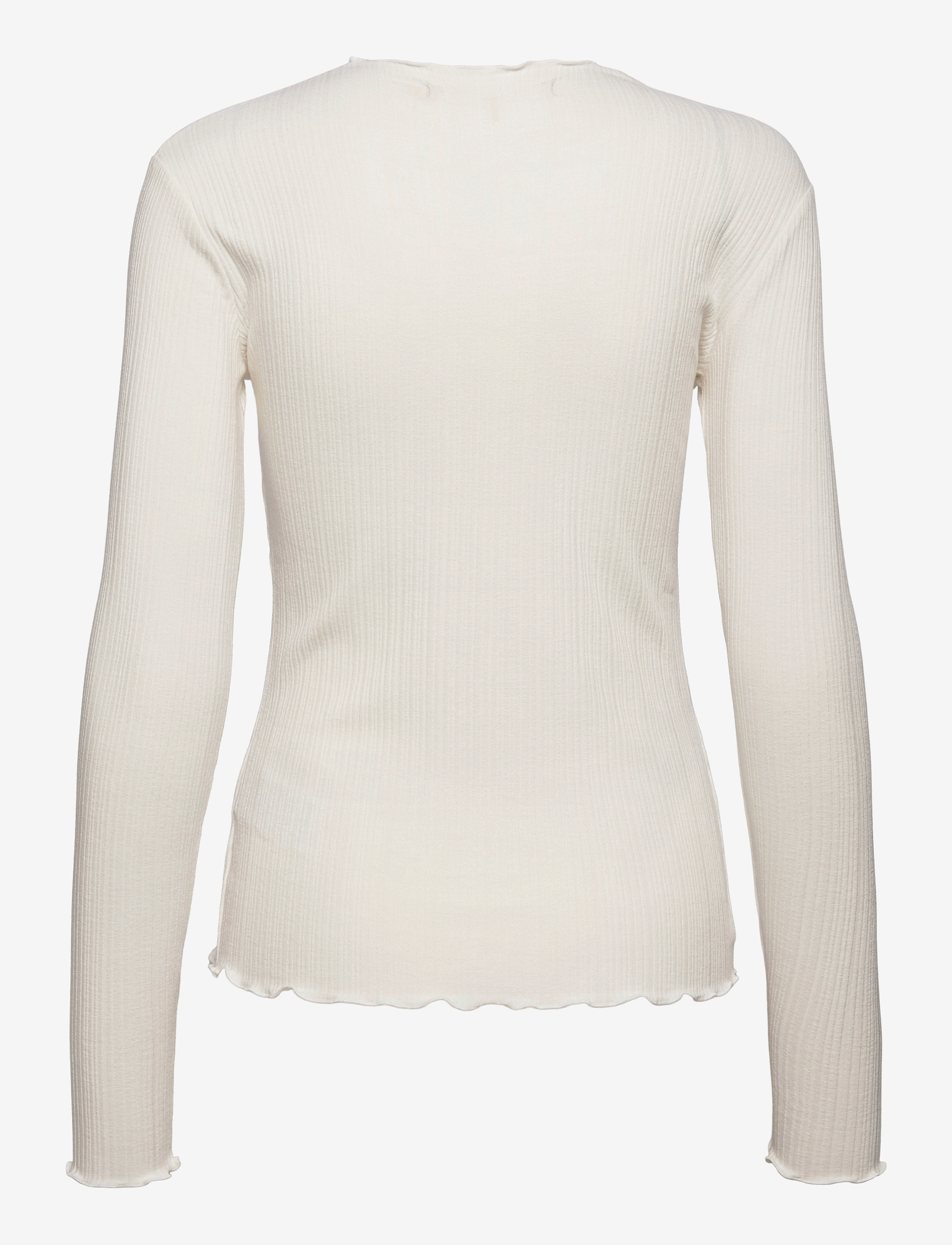 Karen By Simonsen - CandaceKB LS Tee - langærmede toppe - egret - 2