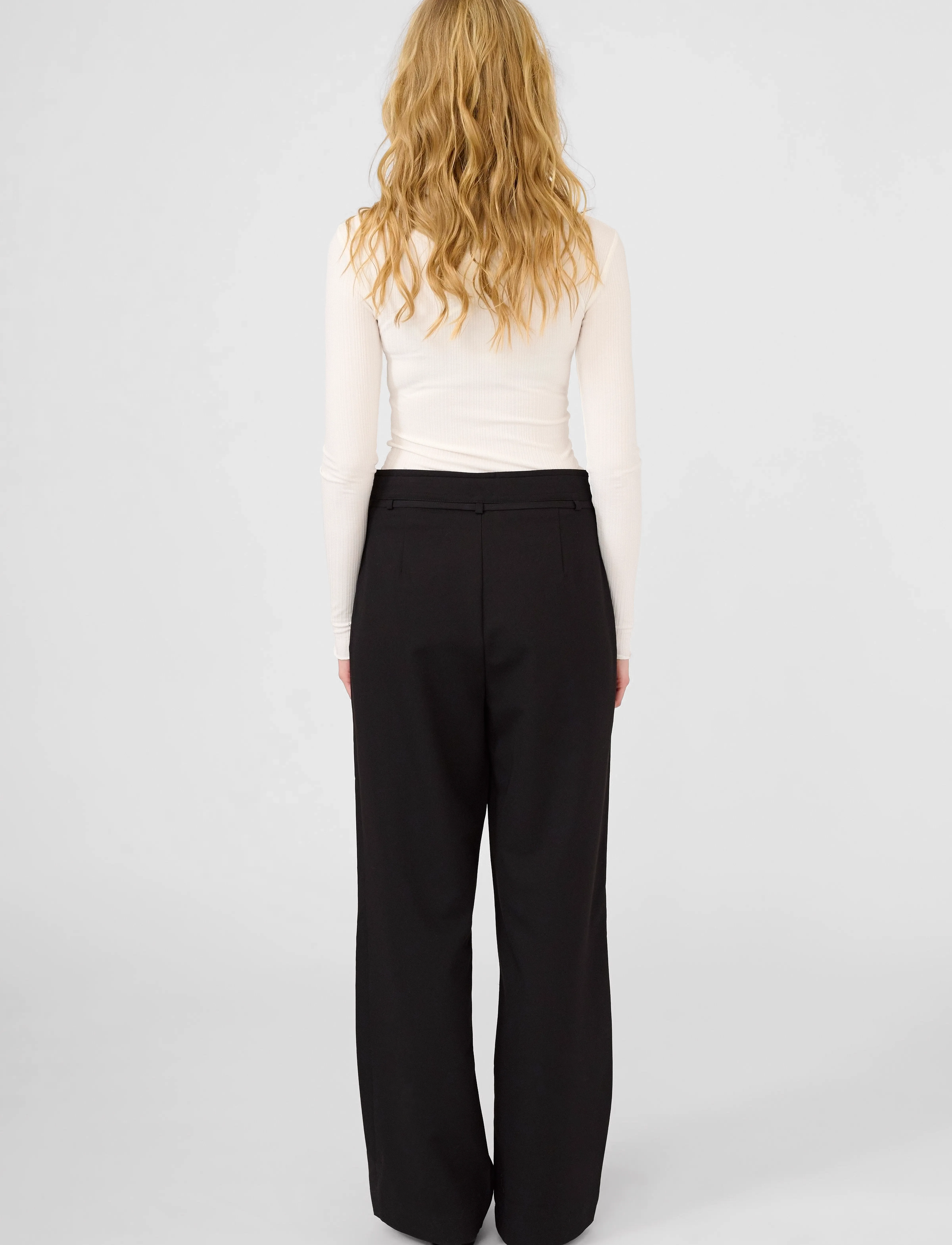 Karen By Simonsen - CandaceKB LS Tee - langærmede toppe - egret - 4
