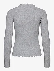 Karen By Simonsen - CandaceKB LS Tee - laveste priser - opal gray melange - 1