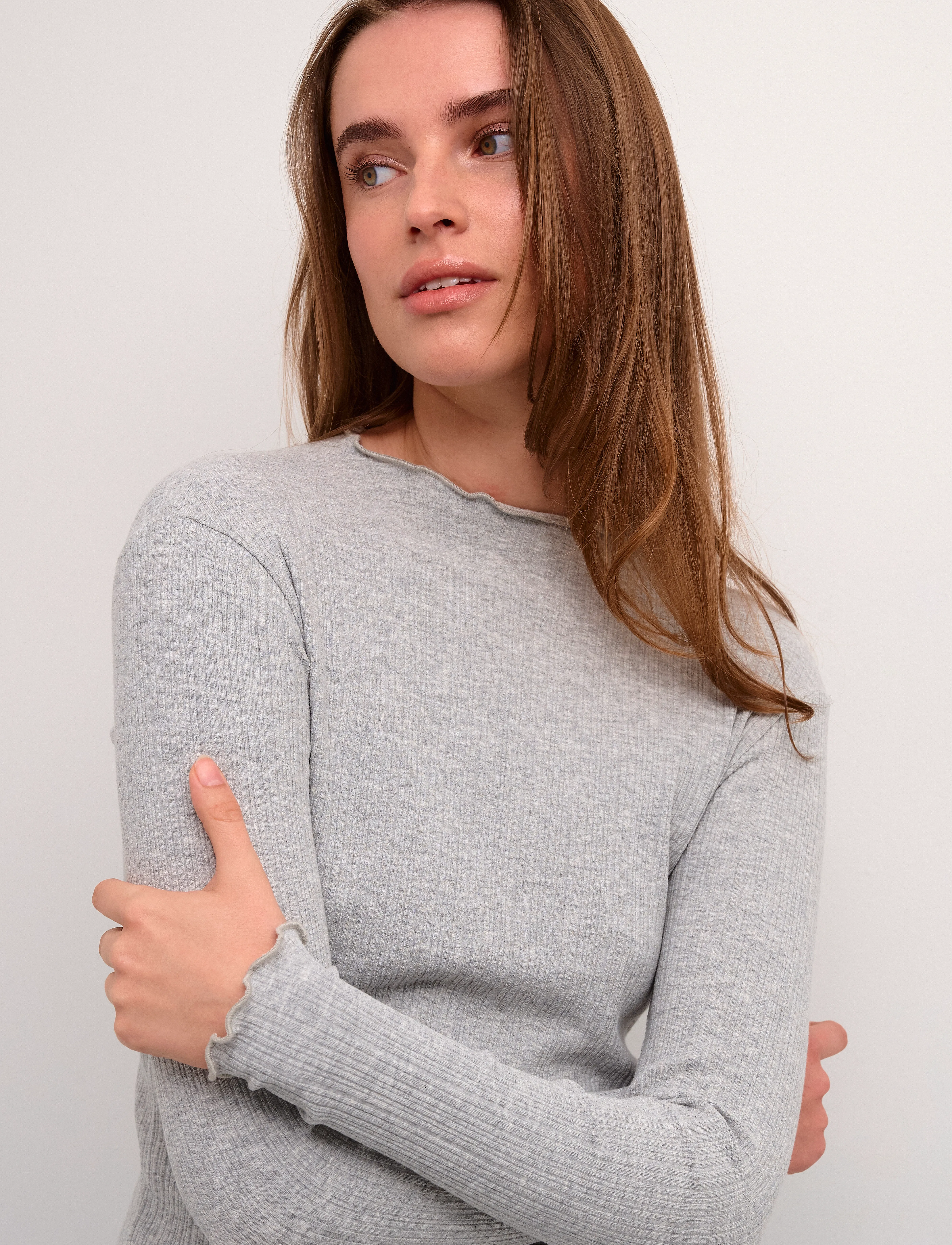 Karen By Simonsen Candacekb Ls Tee blusar dam – bild 5