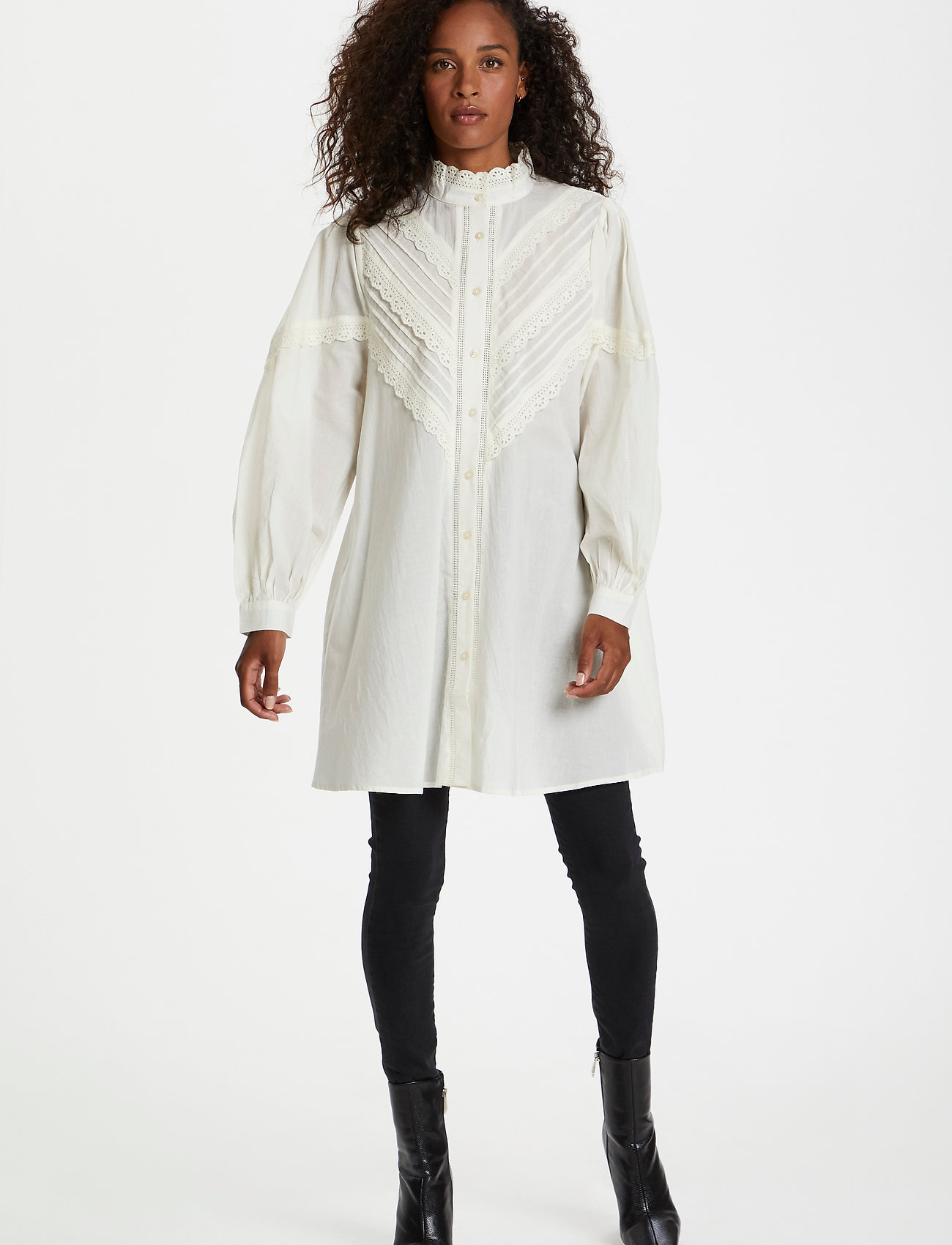 Karen By Simonsen - RitaKB Shirt - egret - 3