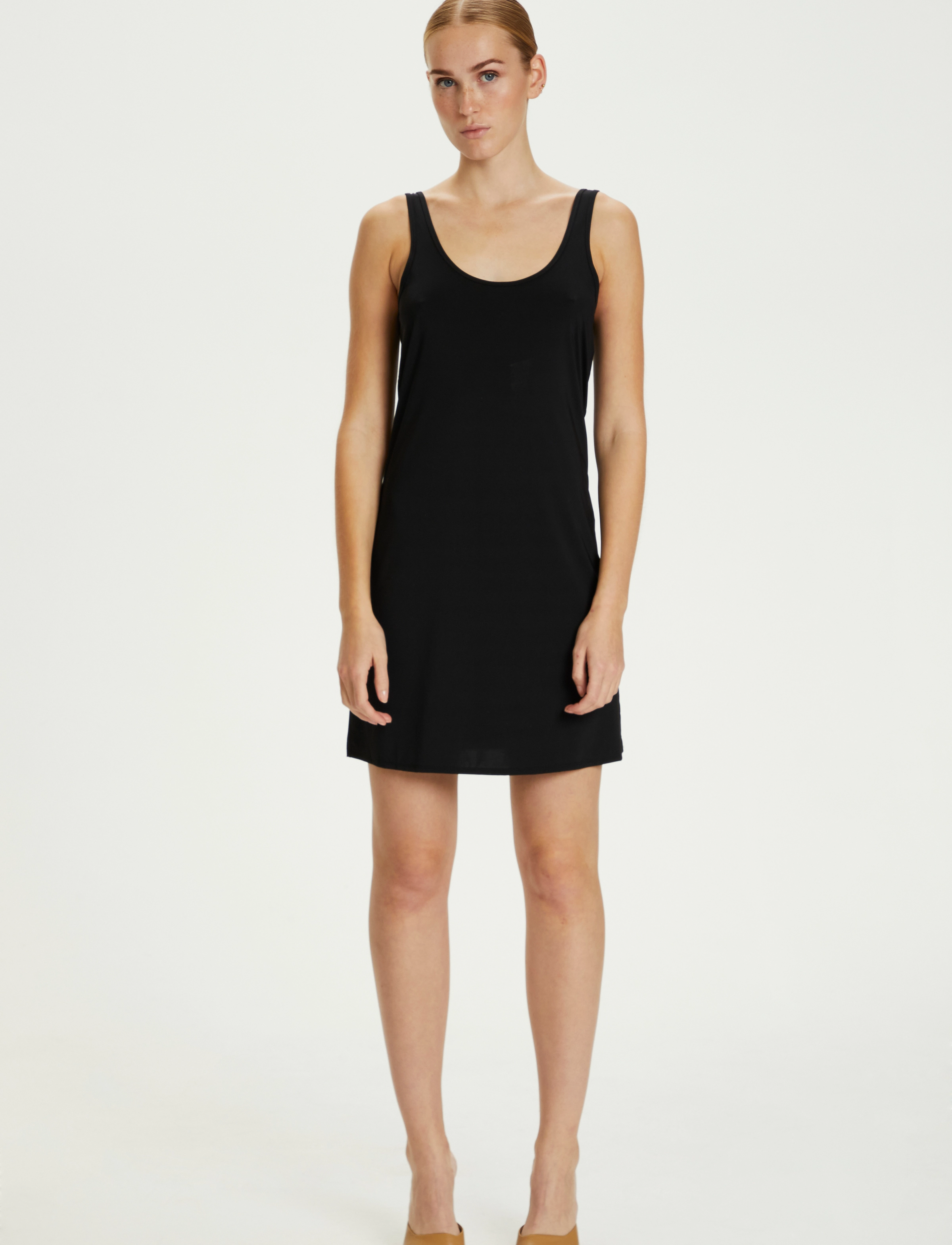 Karen By Simonsen - AiperKB Inner Dress - t-skjortekjoler - meteorite - 5