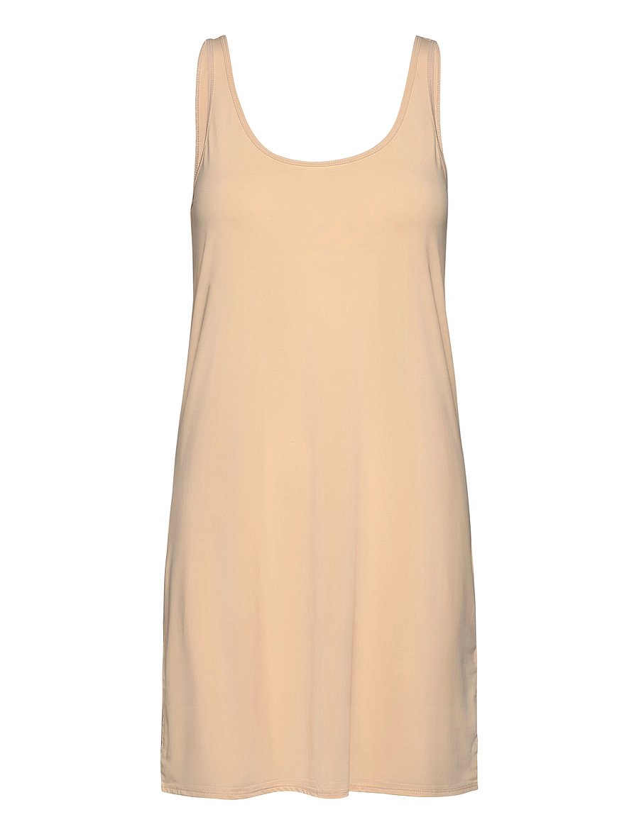 Karen By Simonsen - AiperKB Inner Dress - t-shirt jurken - soft nude - 1