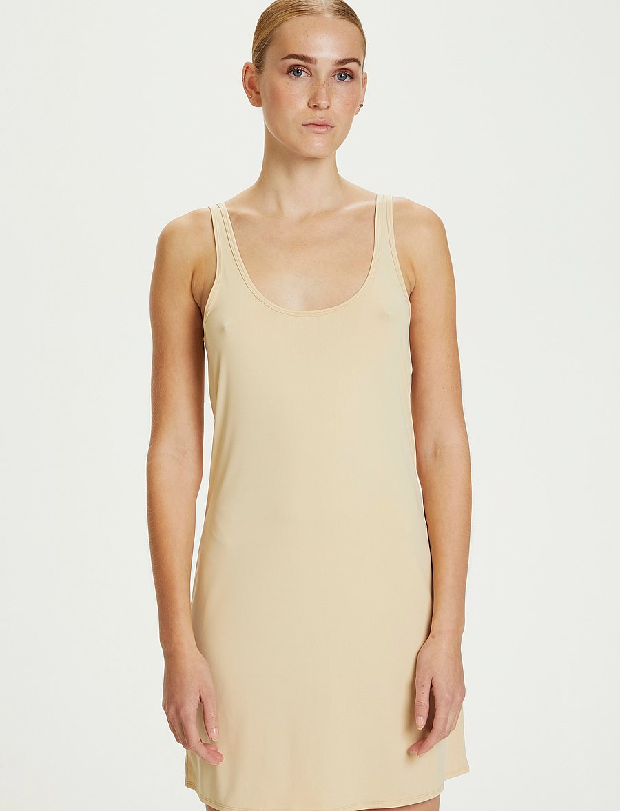 Karen By Simonsen - AiperKB Inner Dress - t-shirt jurken - soft nude - 0