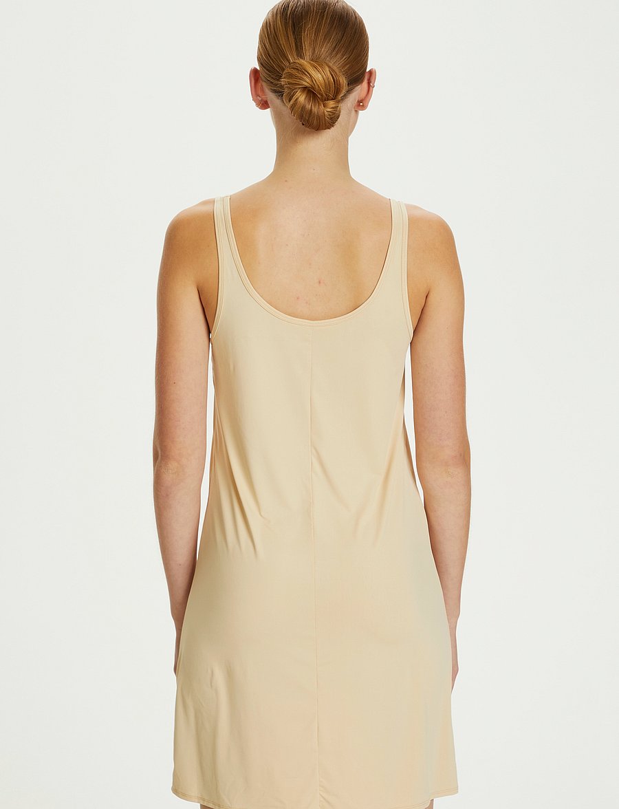 Karen By Simonsen - AiperKB Inner Dress - t-shirt jurken - soft nude - 4