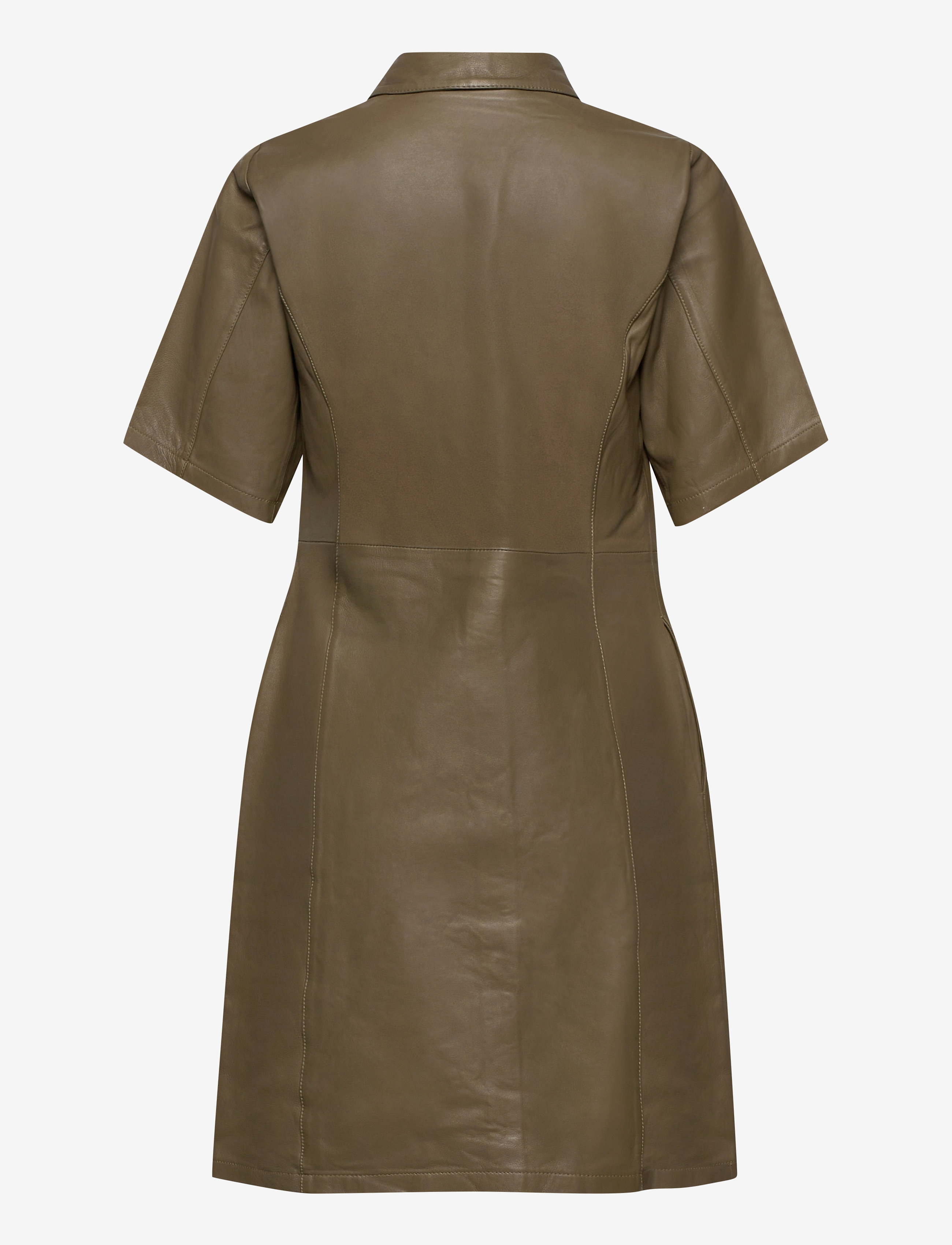 Karen By Simonsen - EvinKB Leather Dress - capers - 2