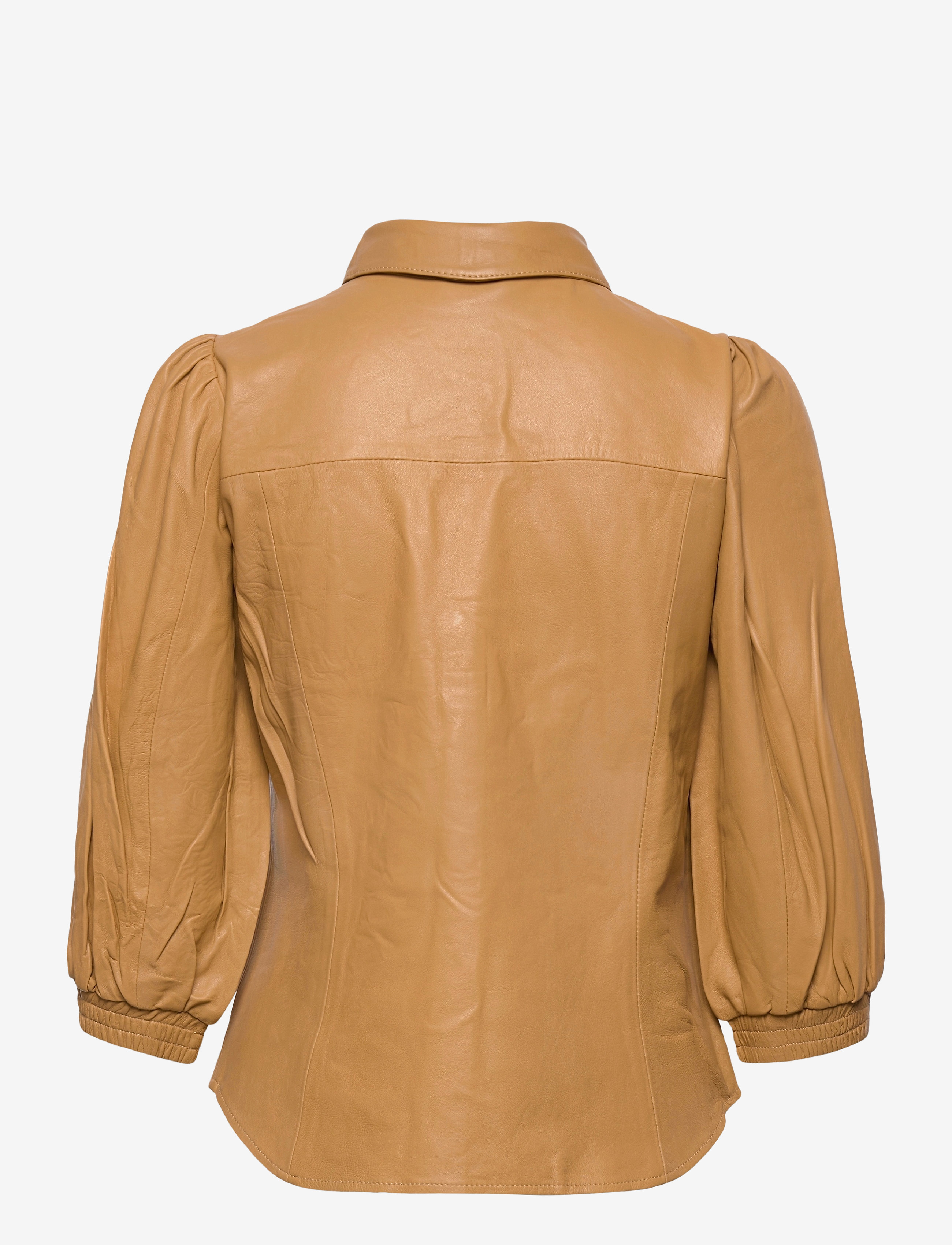Karen By Simonsen - EvinKB Leather Shirt - apple cinnamon - 2