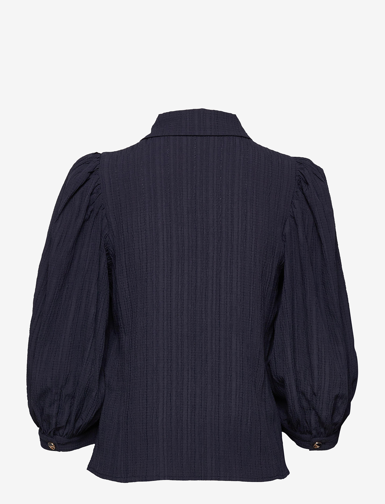 Karen By Simonsen - FrostyKB Blouse - blouses met lange mouwen - black iris - 1