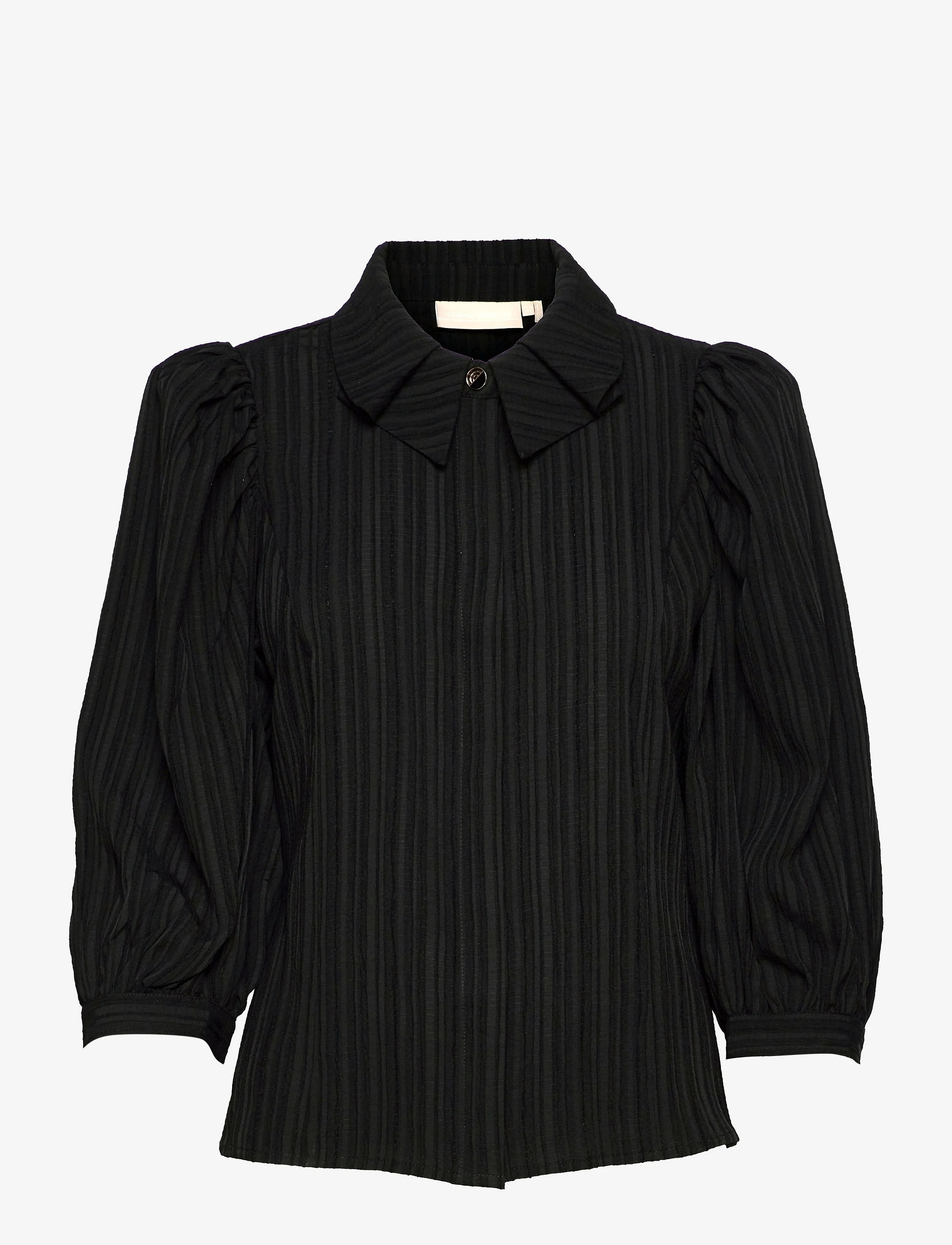 Karen By Simonsen FrostyKB Blouse - Tøj - METEORITE / black