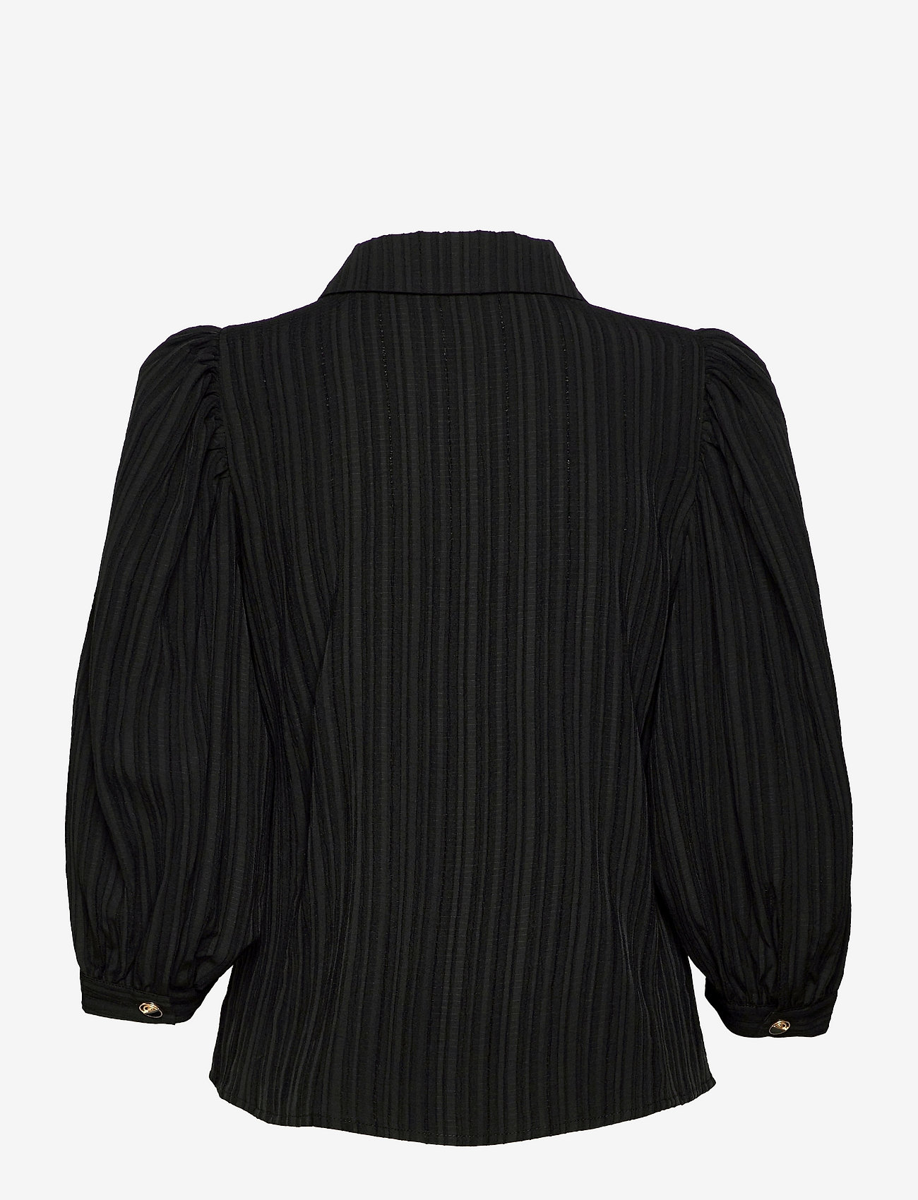 Karen By Simonsen - FrostyKB Blouse - langærmede bluser - meteorite - 1