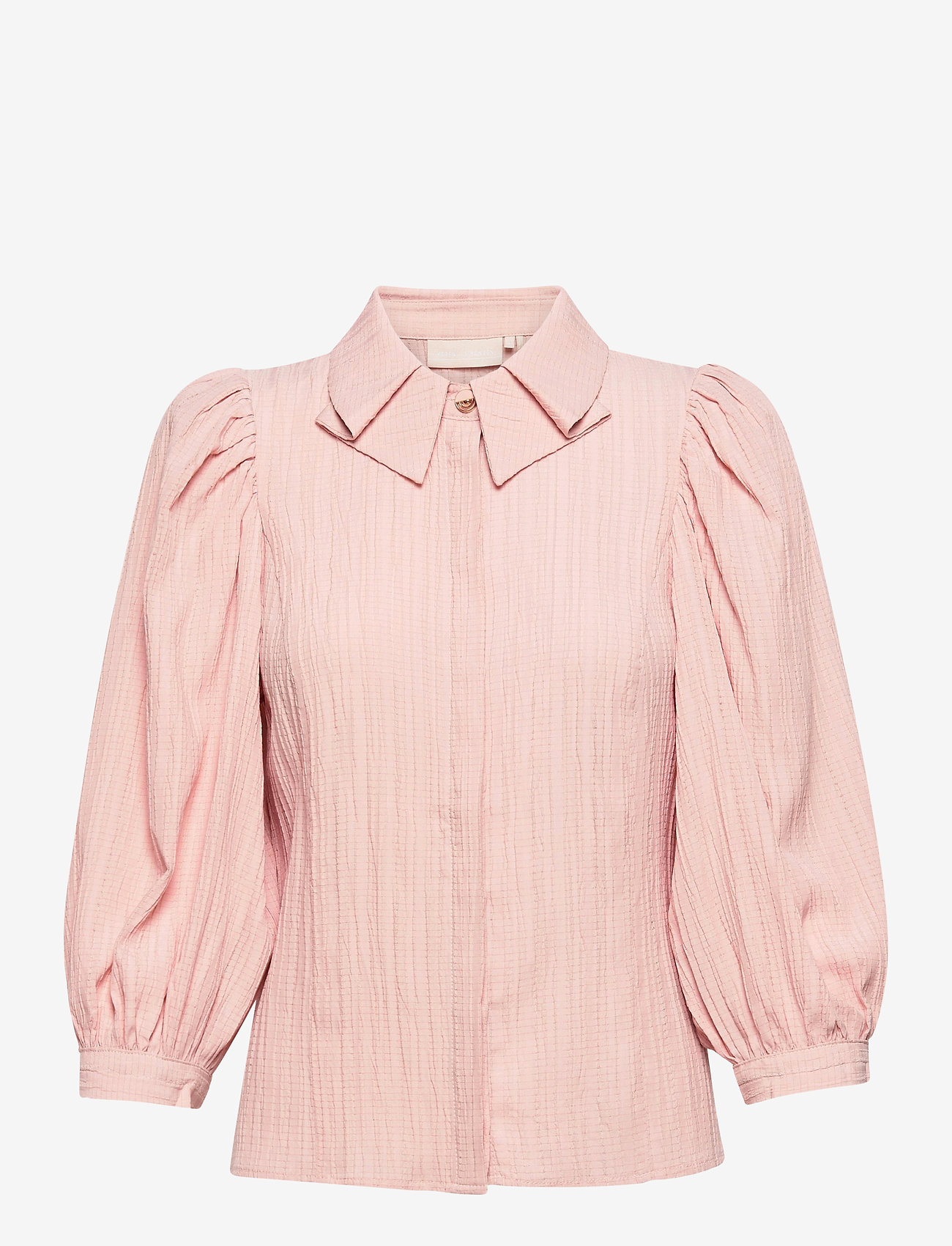 Karen By Simonsen - FrostyKB Blouse - long-sleeved blouses - rose dust - 0
