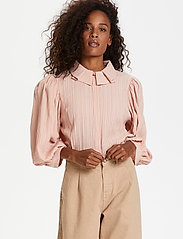 Karen By Simonsen - FrostyKB Blouse - long-sleeved blouses - rose dust - 2
