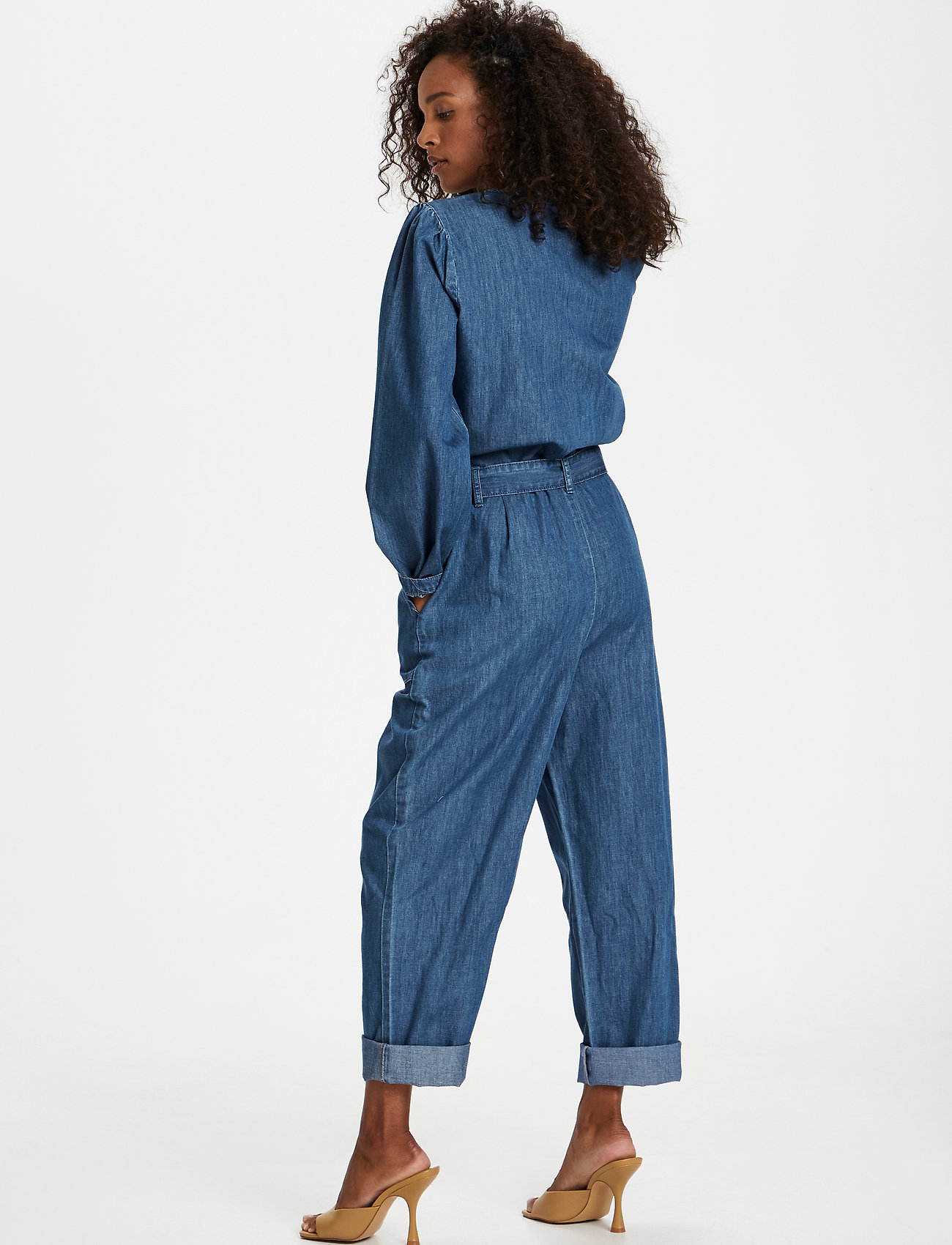 Karen By Simonsen - FigureKB Jumpsuit - medium blue denim - 3