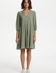 Karen By Simonsen - GrantKB Dress - korta klänningar - herb moss - 3