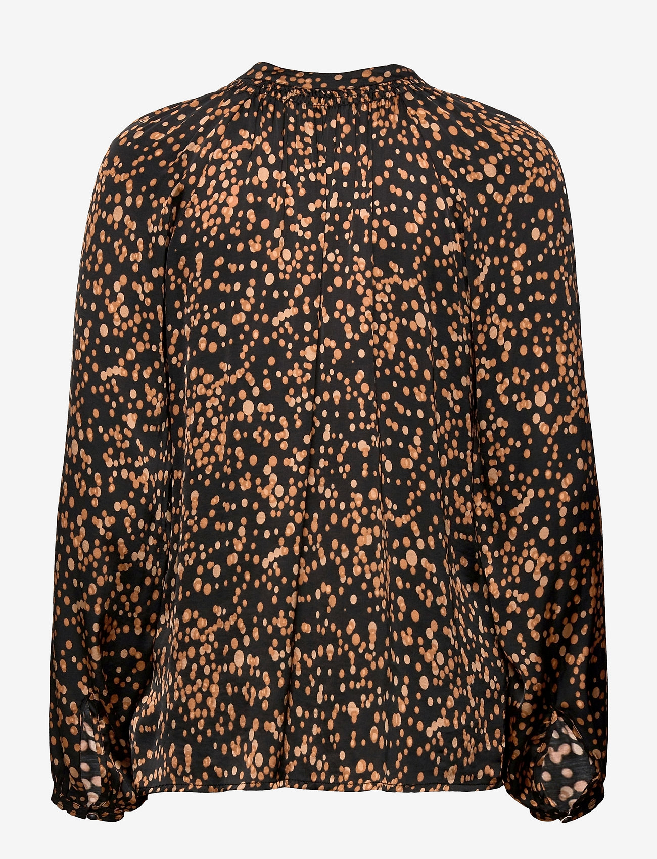 Karen By Simonsen - IndieKB Blouse - langærmede bluser - bubble dot - 2