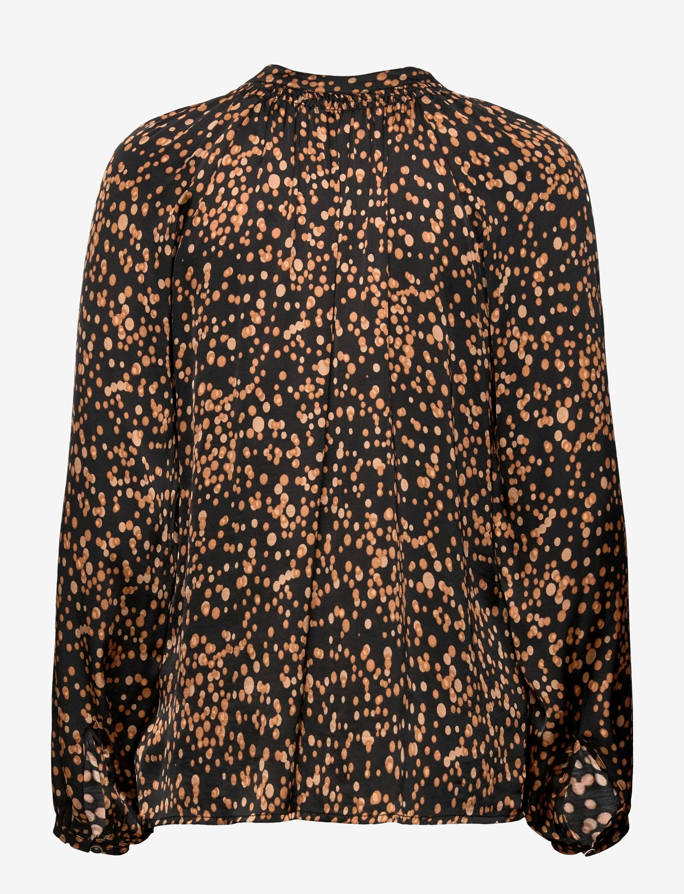 Karen By Simonsen - IndieKB Blouse - langärmlige blusen - bubble dot - 2