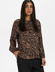 Karen By Simonsen - IndieKB Blouse - long-sleeved blouses - bubble dot - 2