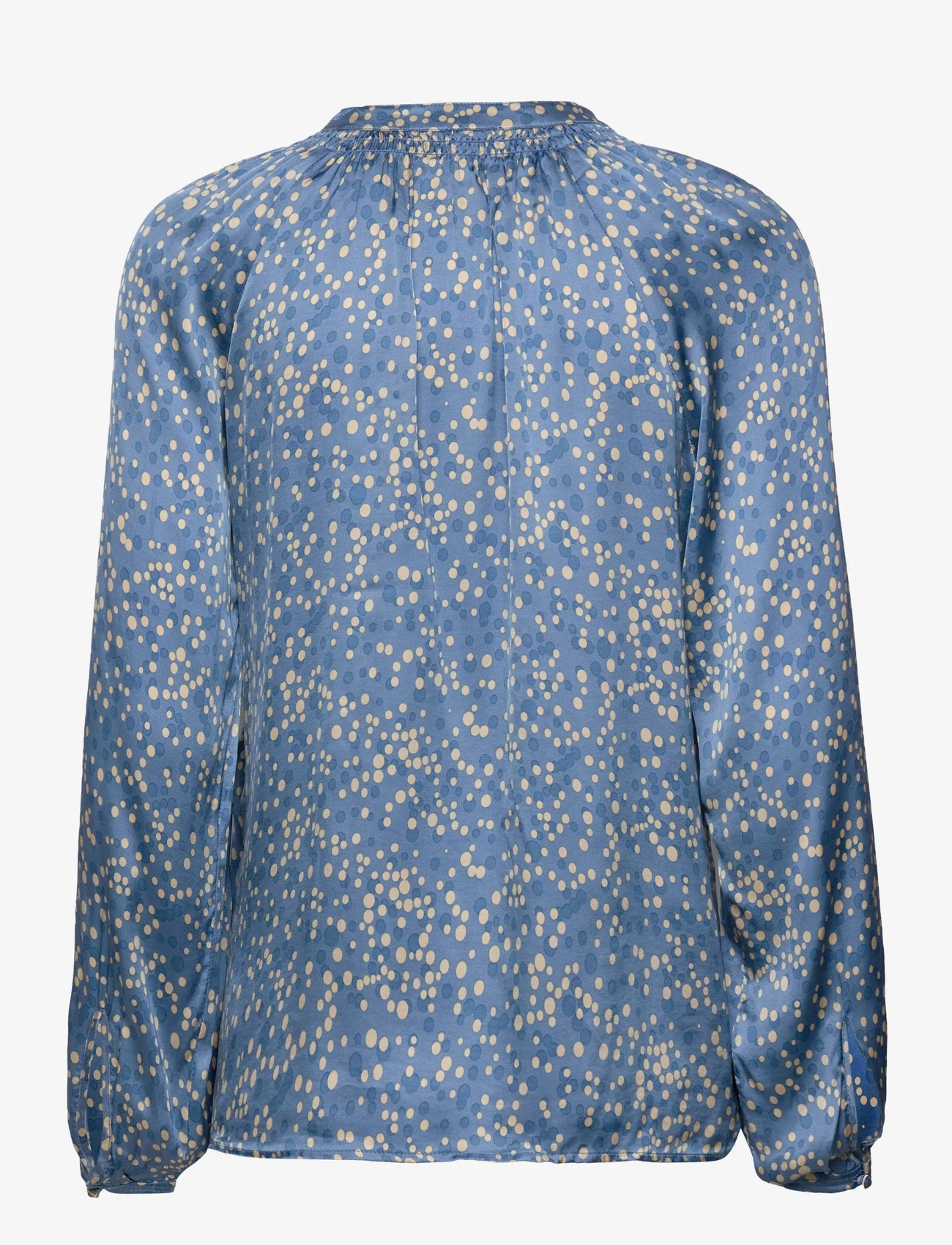 Karen By Simonsen - IndieKB Blouse - long-sleeved blouses - coronet blue - 1
