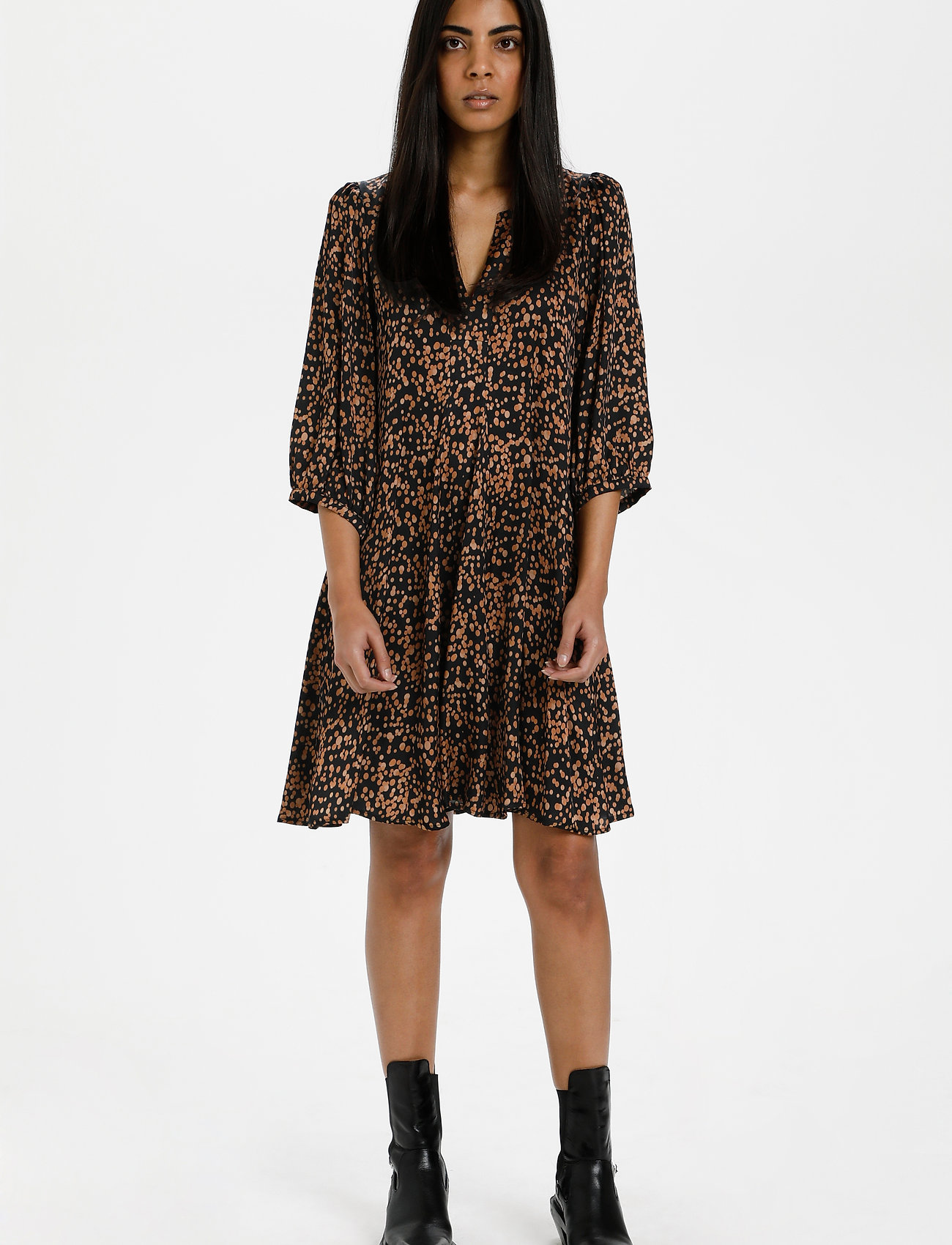 Karen By Simonsen - IndieKB Dress - korte kjoler - bubble dot - 3