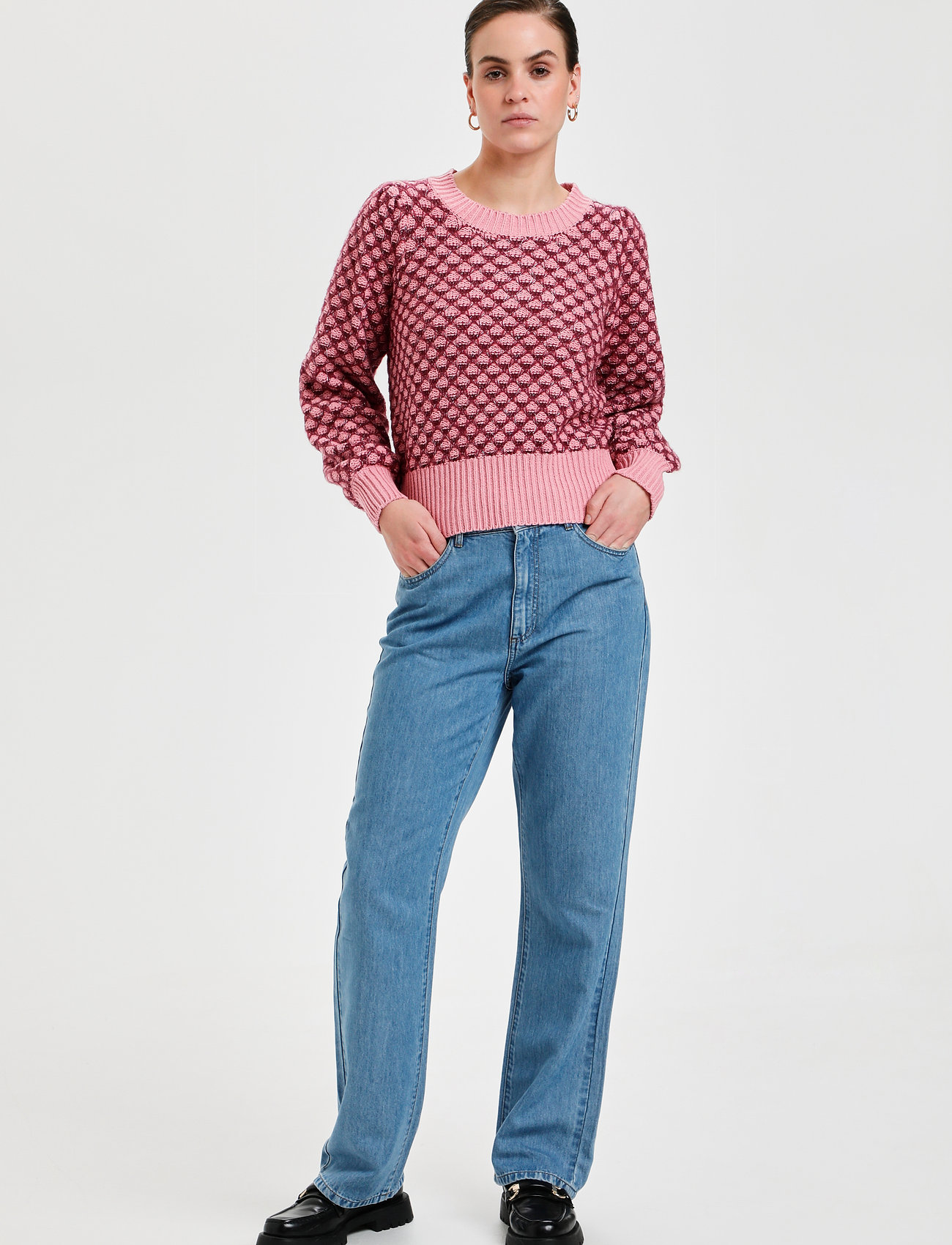 Karen By Simonsen - IttieKB Pullover - tröjor - bleached mauve - 3