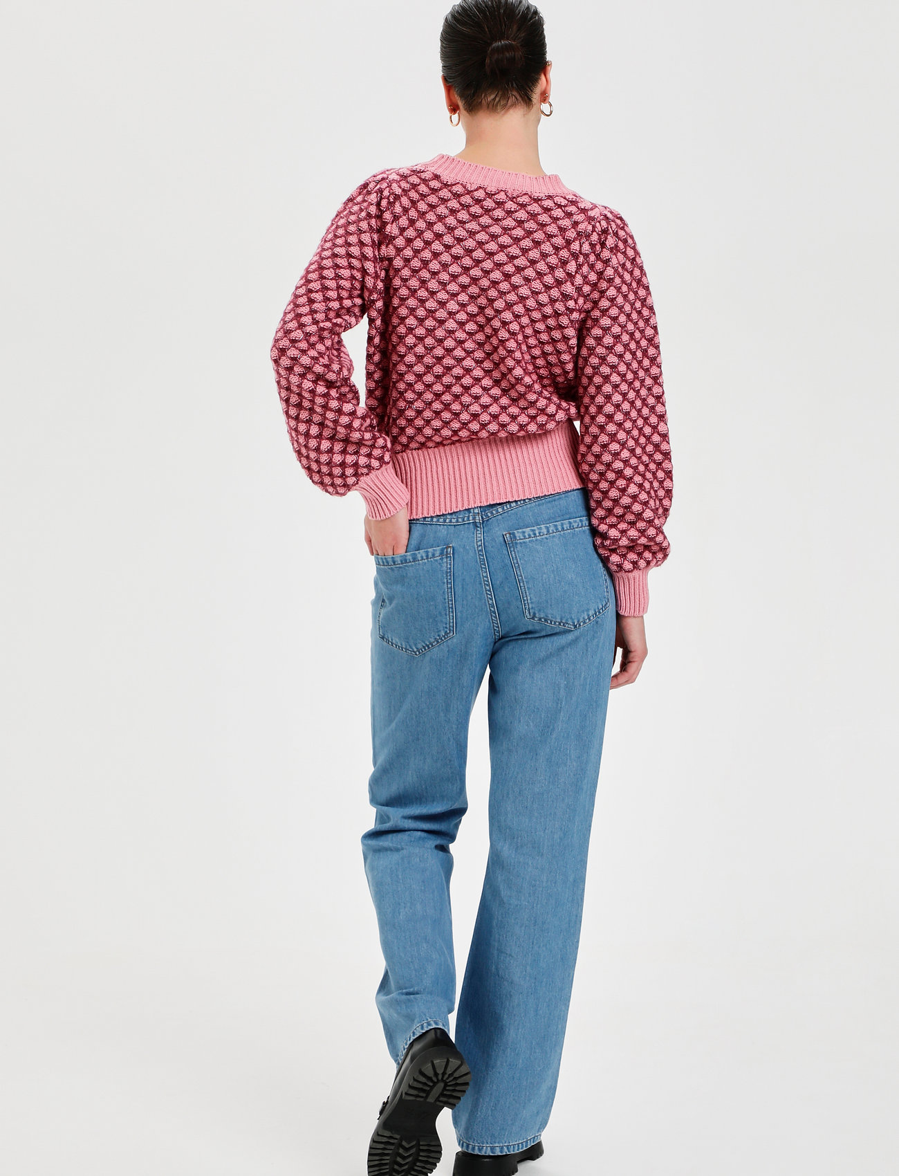 Karen By Simonsen - IttieKB Pullover - tröjor - bleached mauve - 4
