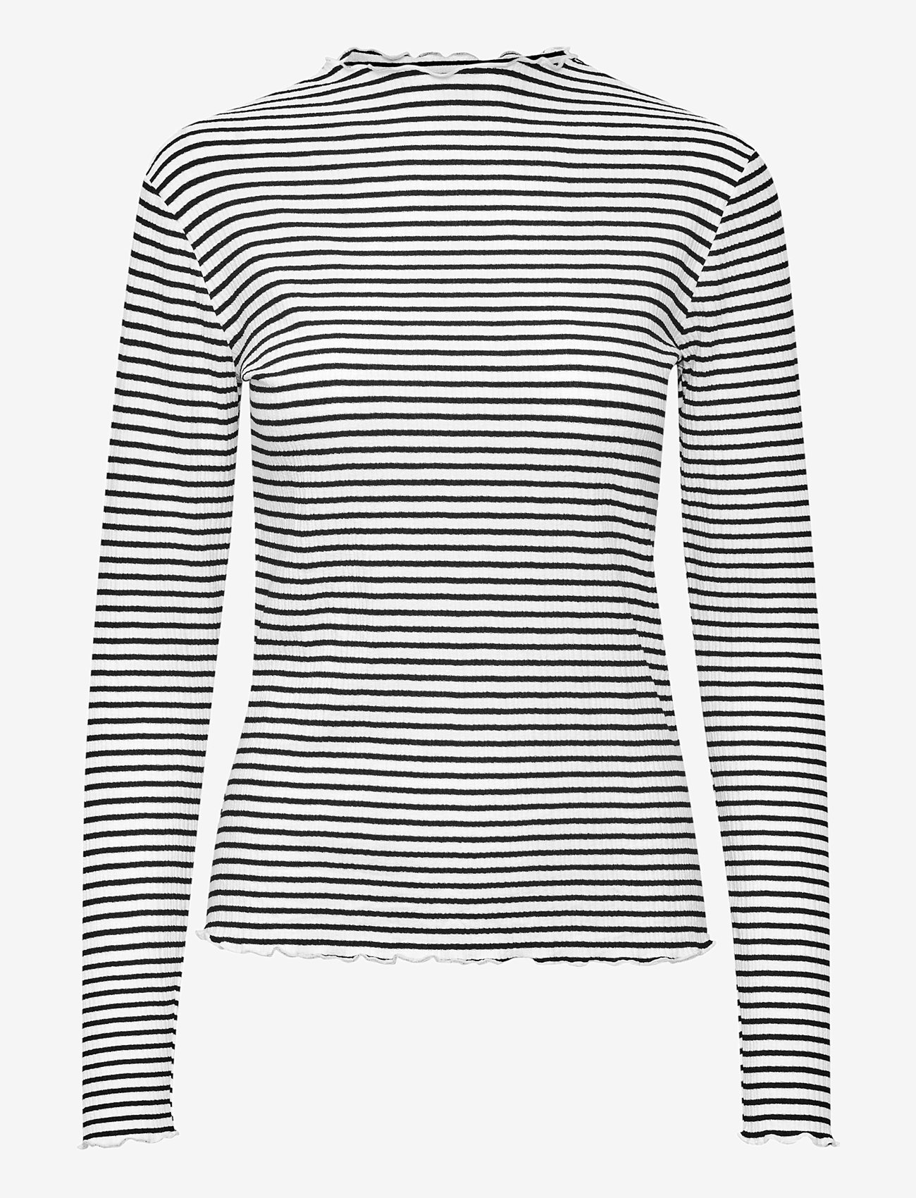 Karen By Simonsen - CandaceKB Stripe LS - sügisesed riided - egret/meteorite stripe - 0