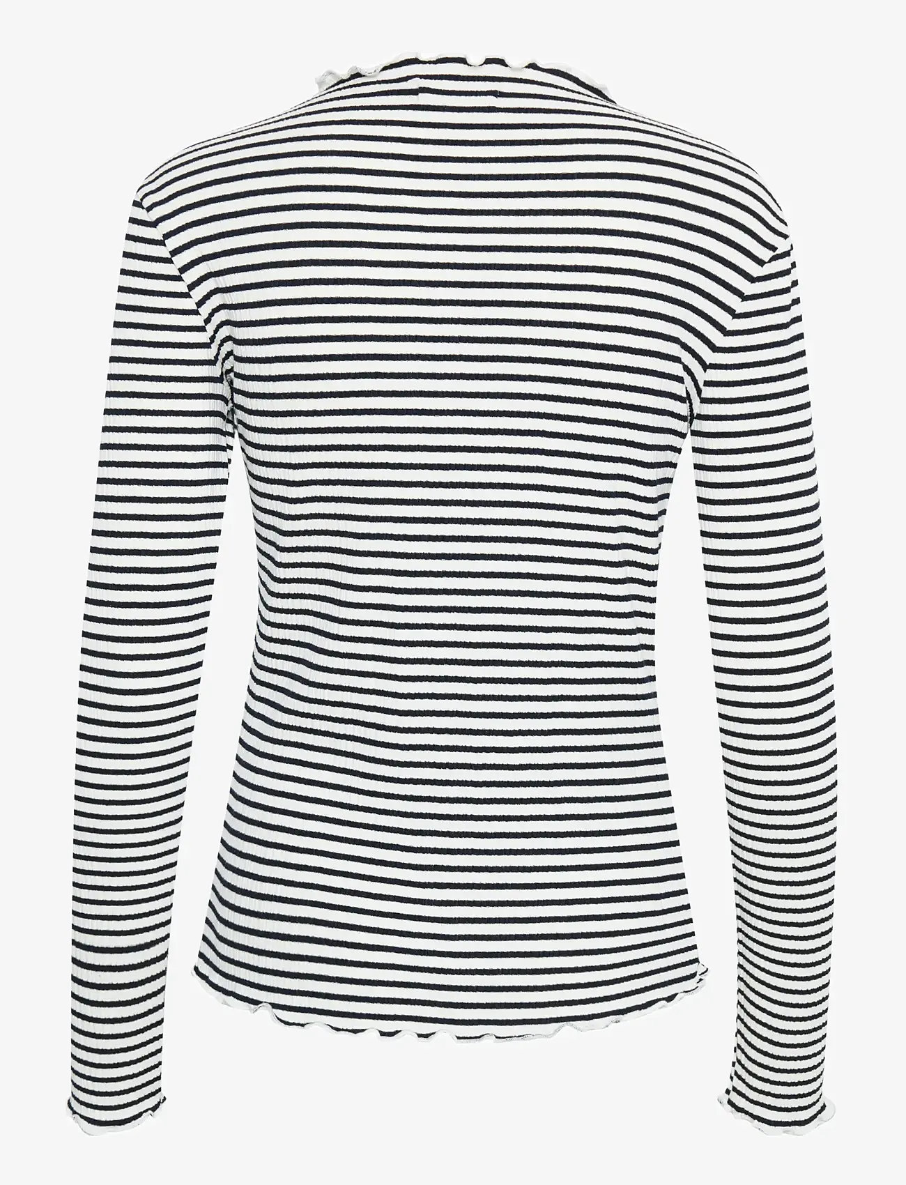 Karen By Simonsen - CandaceKB Stripe LS - sügisesed riided - egret/night sky stripe - 1