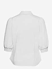 Karen By Simonsen - ChillyKB Blouse - blouses korte mouwen - bright white - 1