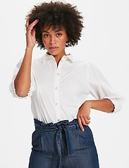 Karen By Simonsen - ChillyKB Blouse - short-sleeved blouses - bright white - 2