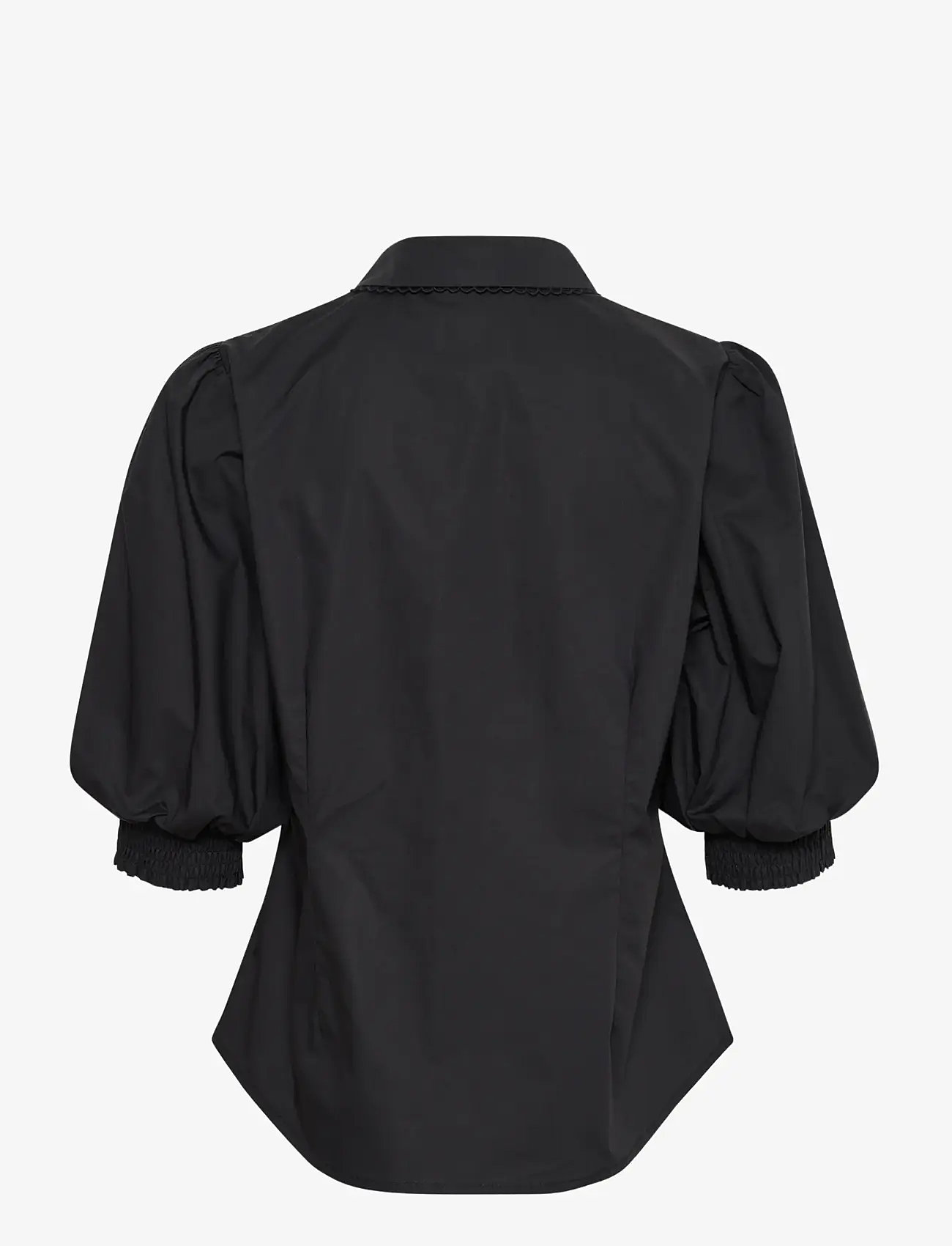 Karen By Simonsen - ChillyKB Blouse - kurzämlige blusen - meteorite - 1