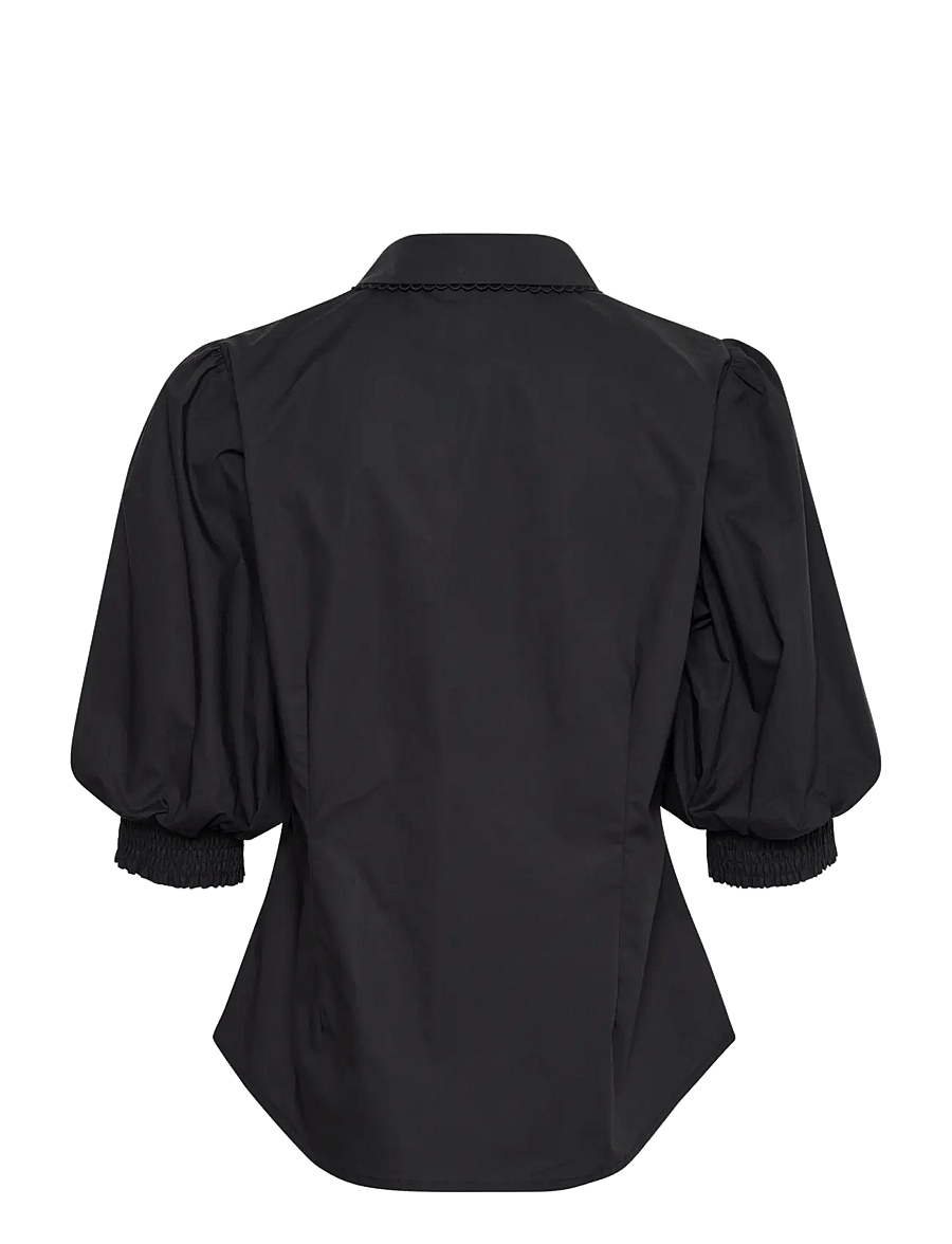 Karen By Simonsen - ChillyKB Blouse - short-sleeved blouses - meteorite - 1