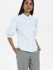 Karen By Simonsen - ChillyKB Blouse - short-sleeved blouses - xenon blue - 2