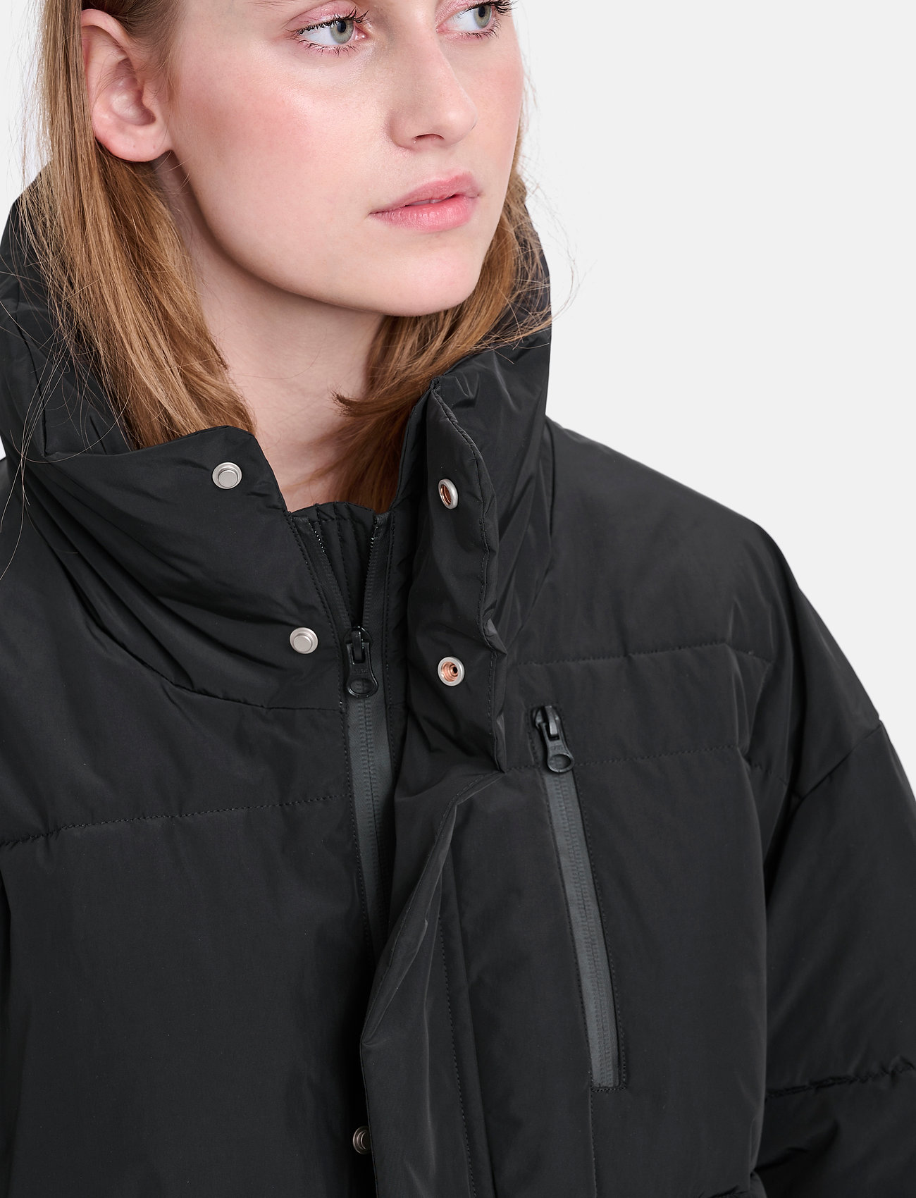 Karen By Simonsen - HazeKB Long Jacket - meteorite - 5