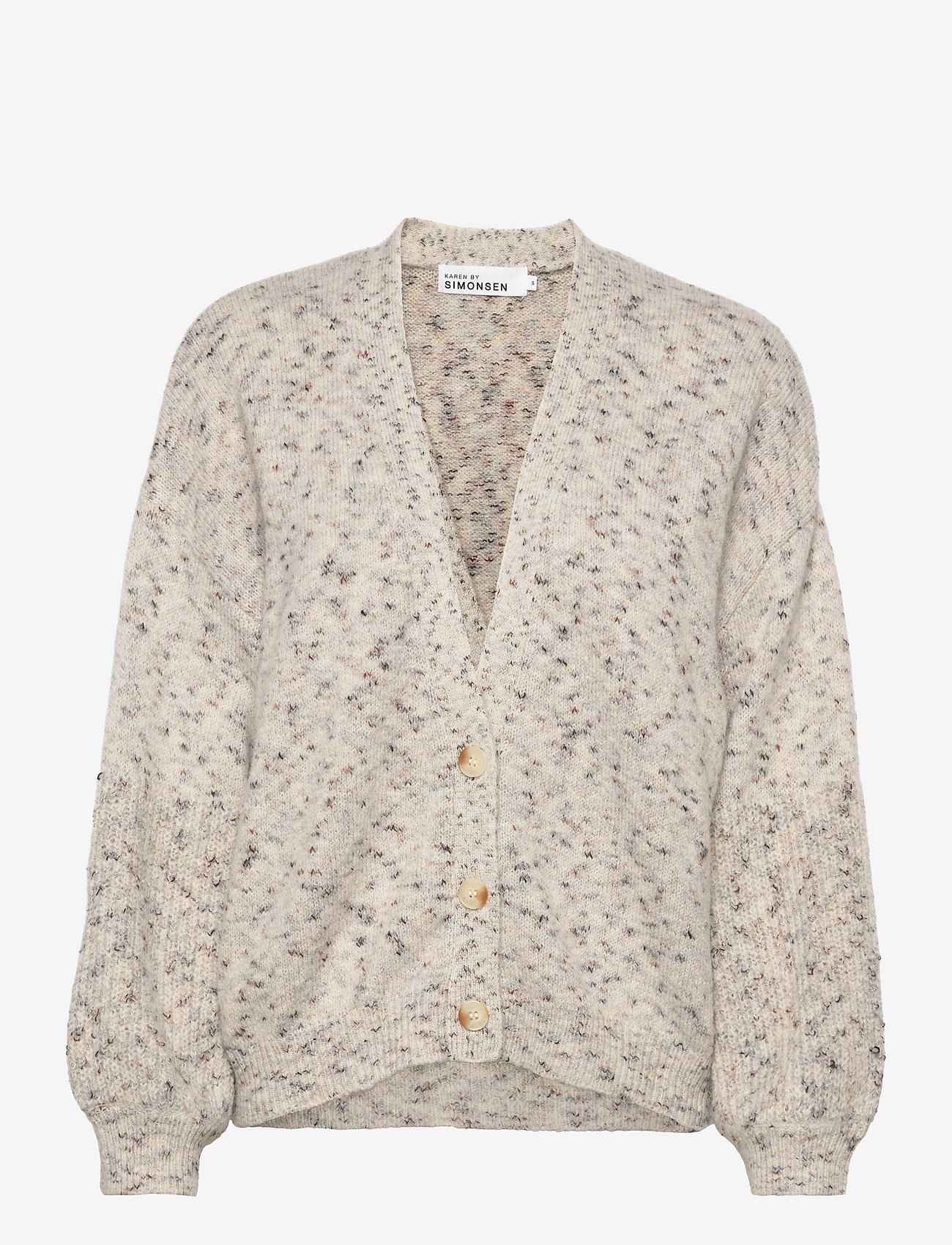 Karen By Simonsen - AspenKB Cardigan - egret melange - 0