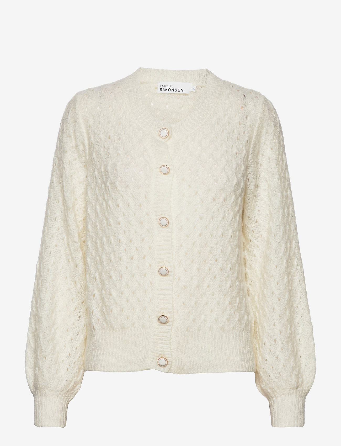 AlisonKB Cardigan - EGRET
