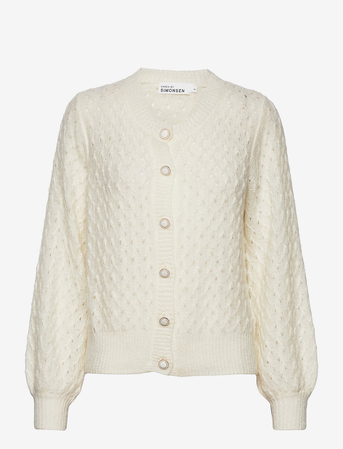 AlisonKB Cardigan - EGRET