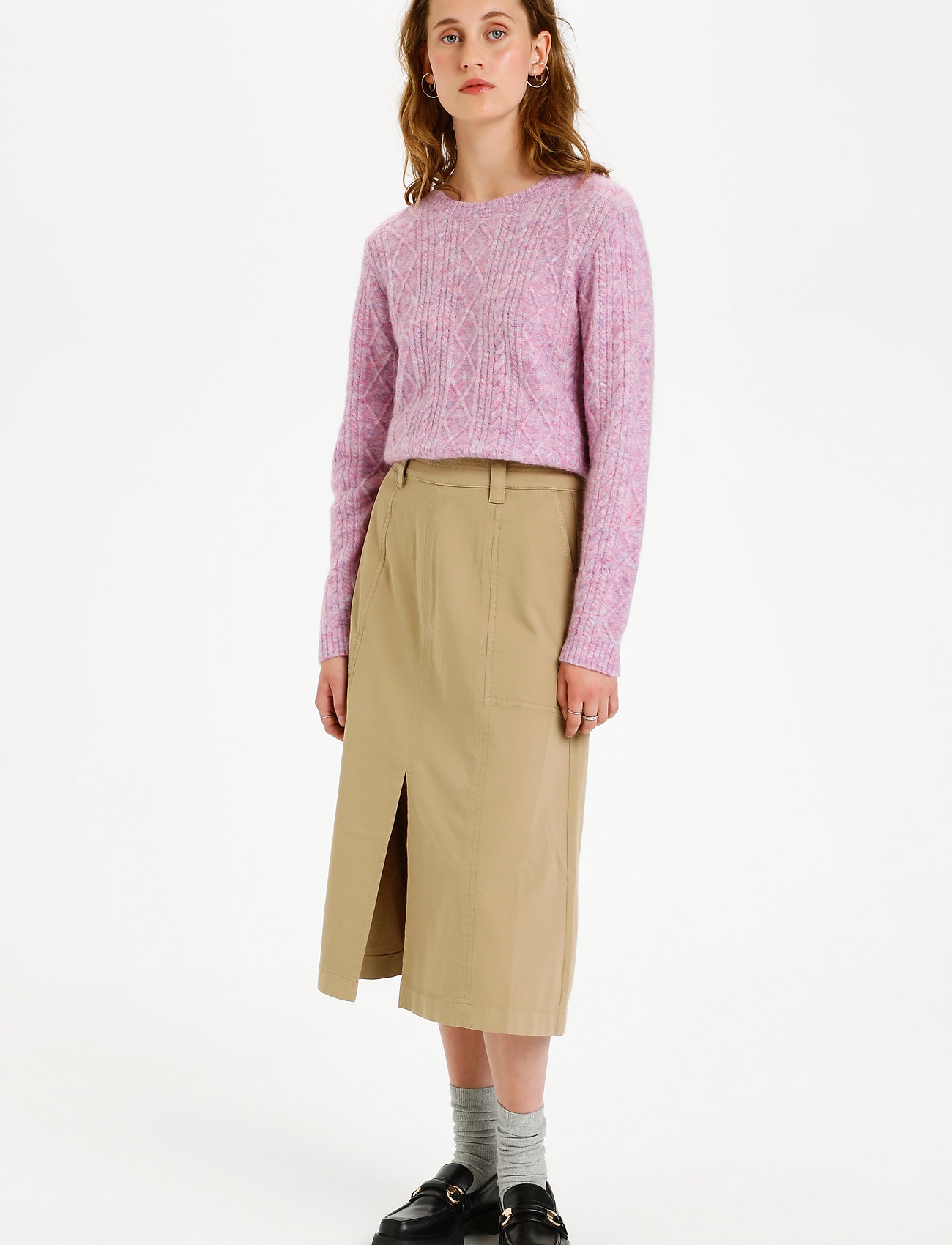 Karen By Simonsen - AuraKB Pullover - pink lavender melange - 3