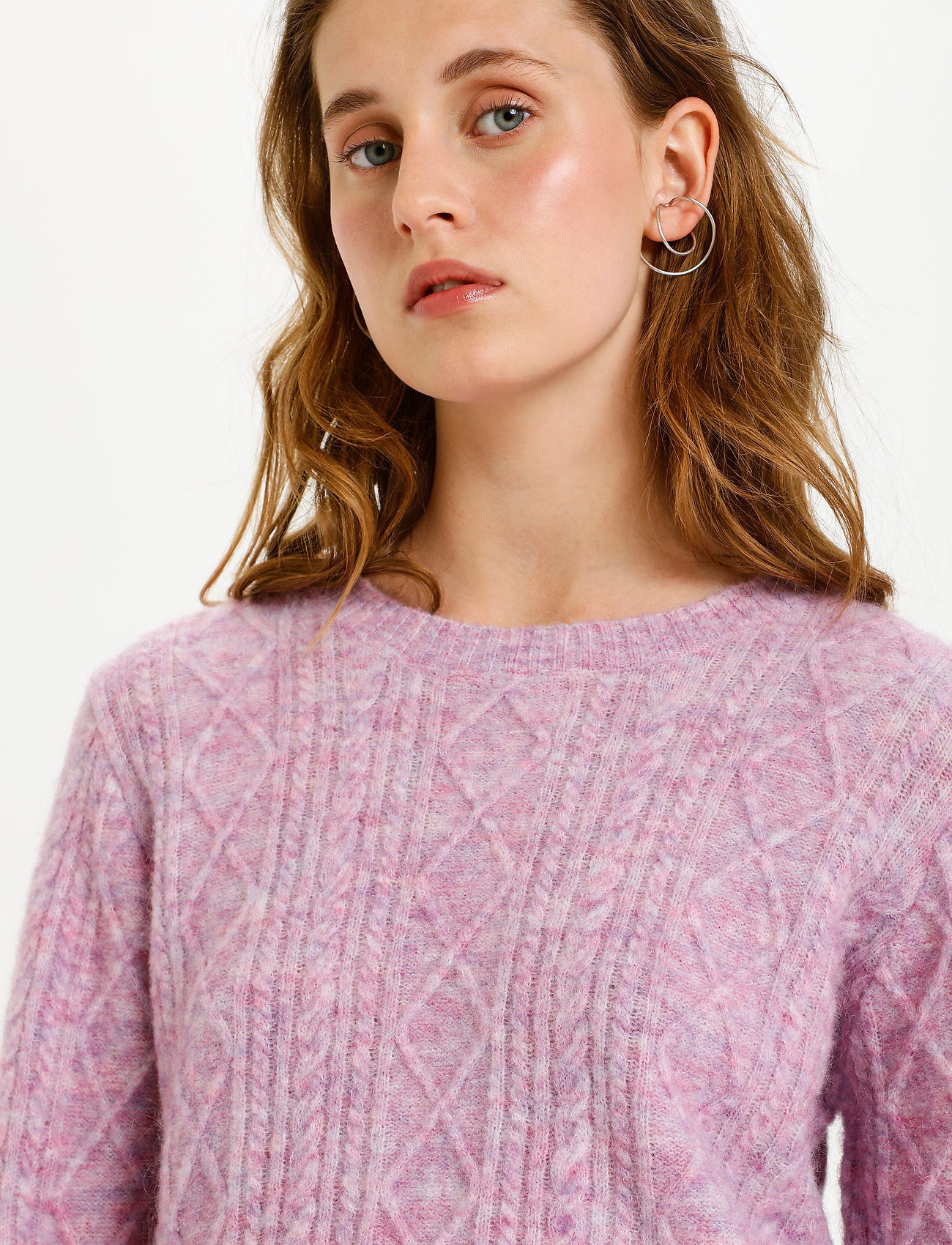 Karen By Simonsen - AuraKB Pullover - pink lavender melange - 5
